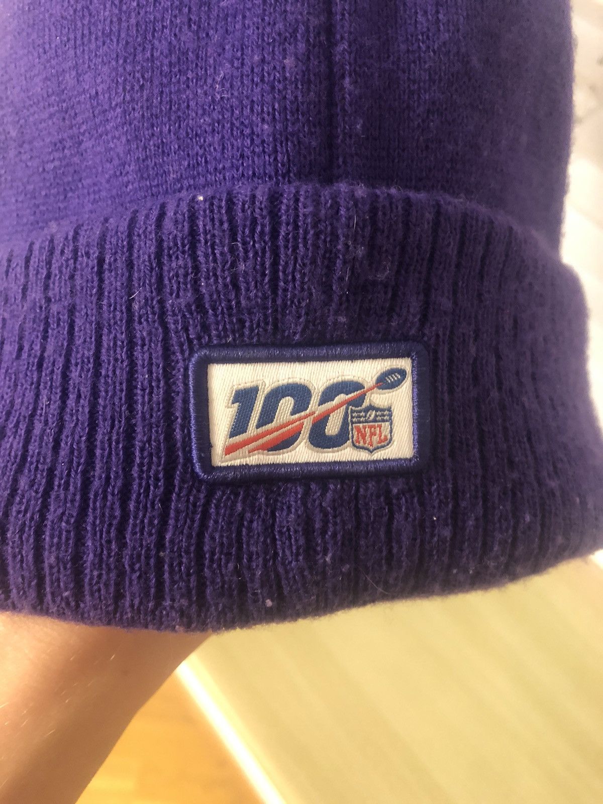 New Era × Vintage NEW ERA MINNESOTA VIKINGS VINTAGE NFL BEANIE HAT Size ONE SIZE - 4 Thumbnail
