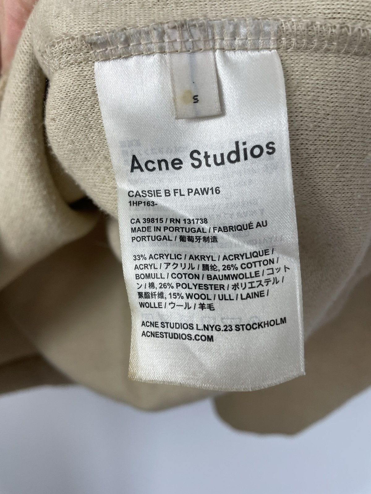 Acne studios kassie sweater hotsell