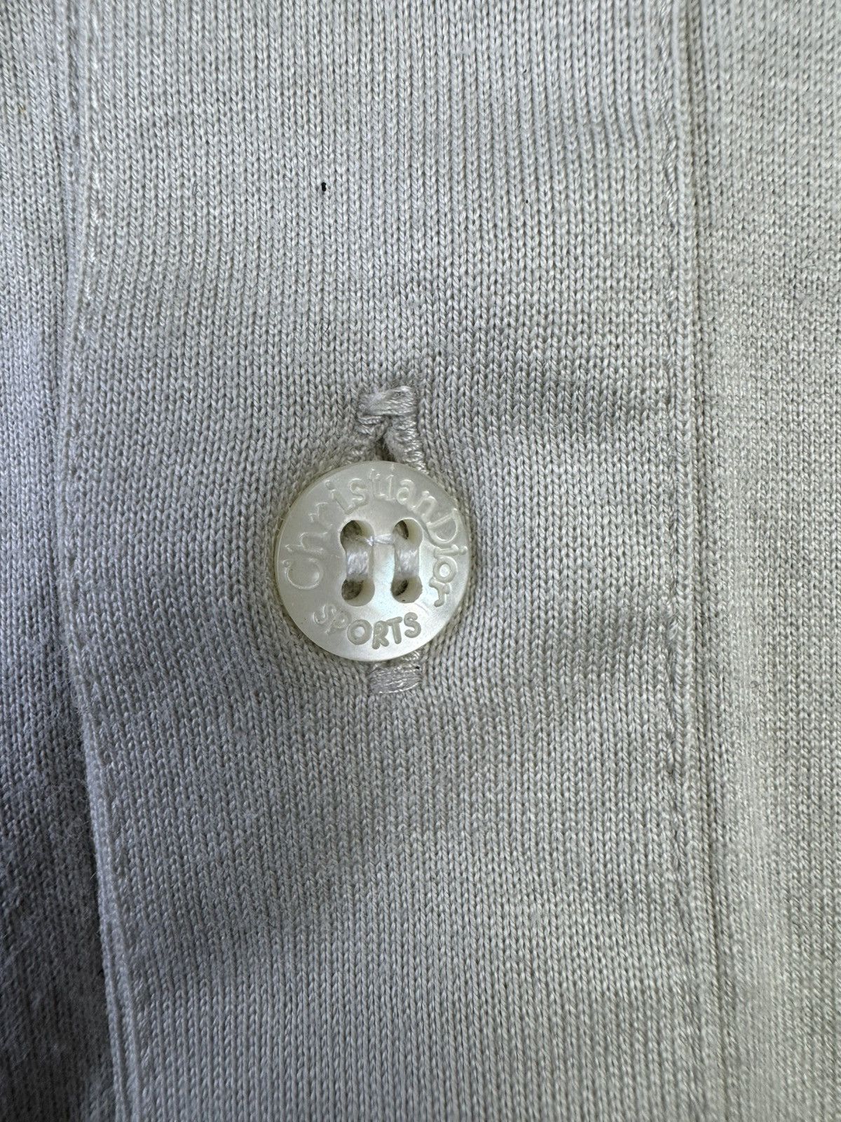 Christian Dior Monsieur Vintage Christian Dior Sports Polo Tee Size US L / EU 52-54 / 3 - 3 Thumbnail