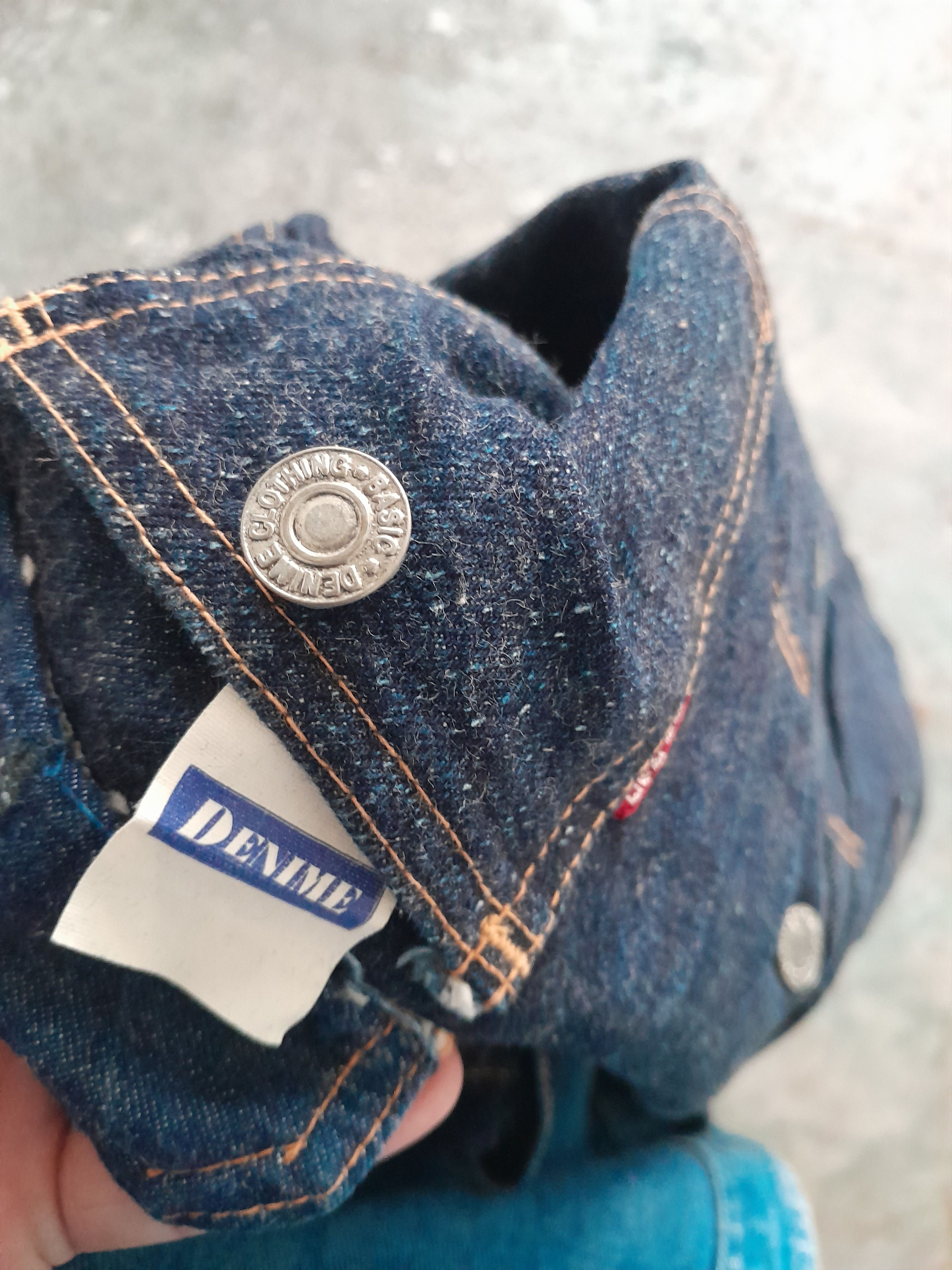 Denime DENIME JAPAN SELVEDGE DOUBLE POCKET DENIM JACKET (B61) Size US M / EU 48-50 / 2 - 10 Thumbnail