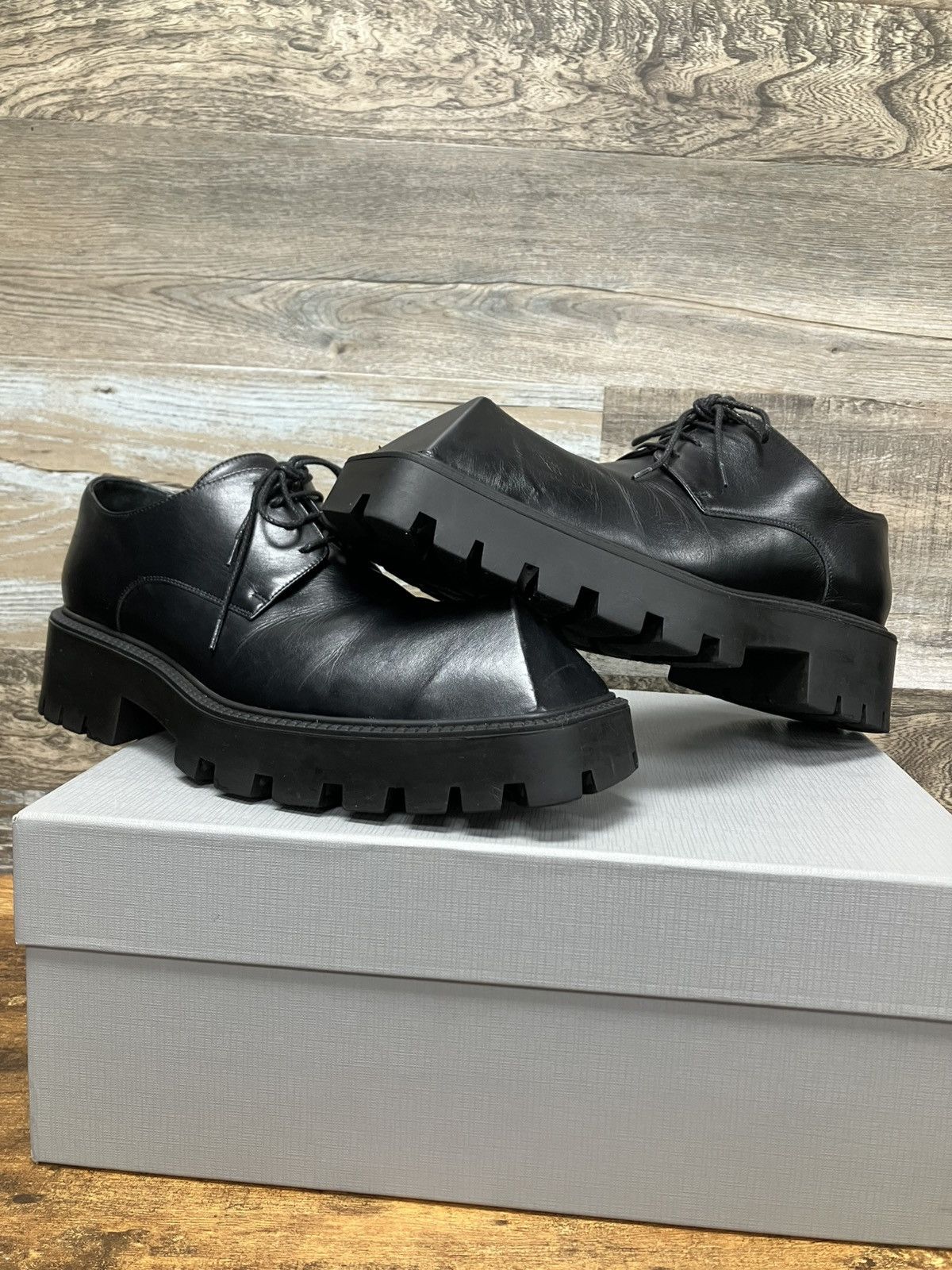 Balenciaga Rhino Derby | Grailed