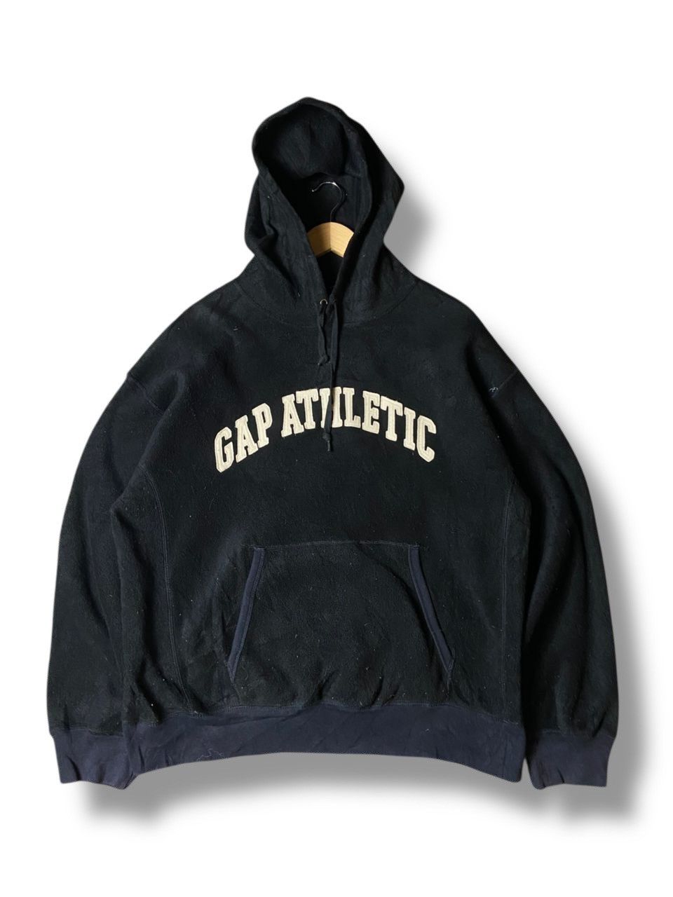 Gap × Japanese Brand × Vintage Vintage GAP ATHLETIC Fleece Pullover Hoodies (130) Size US M / EU 48-50 / 2 - 1 Thumbnail