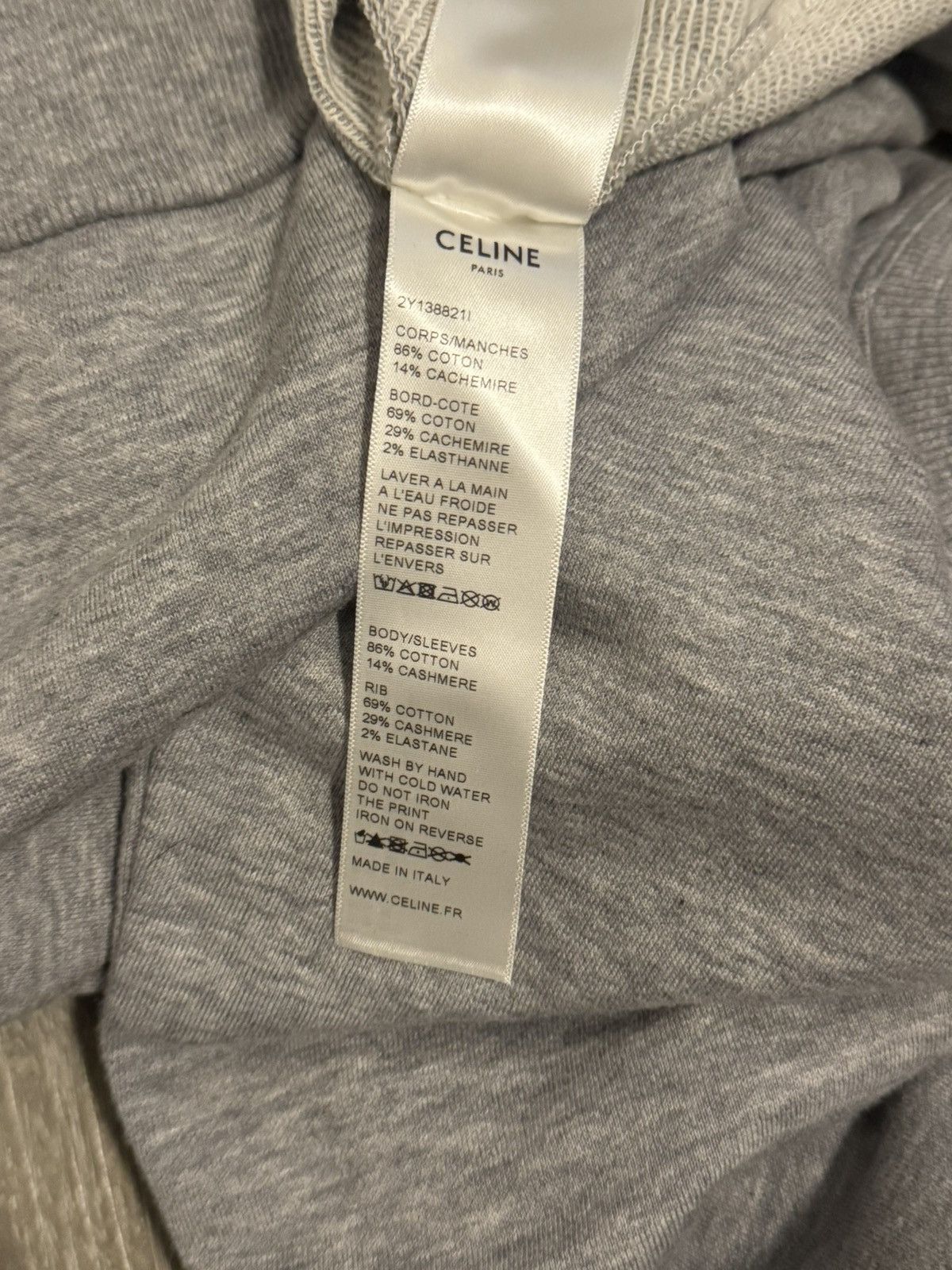 Celine Celine SS20 Nostalgia Crewneck Size US S / EU 44-46 / 1 - 4 Thumbnail