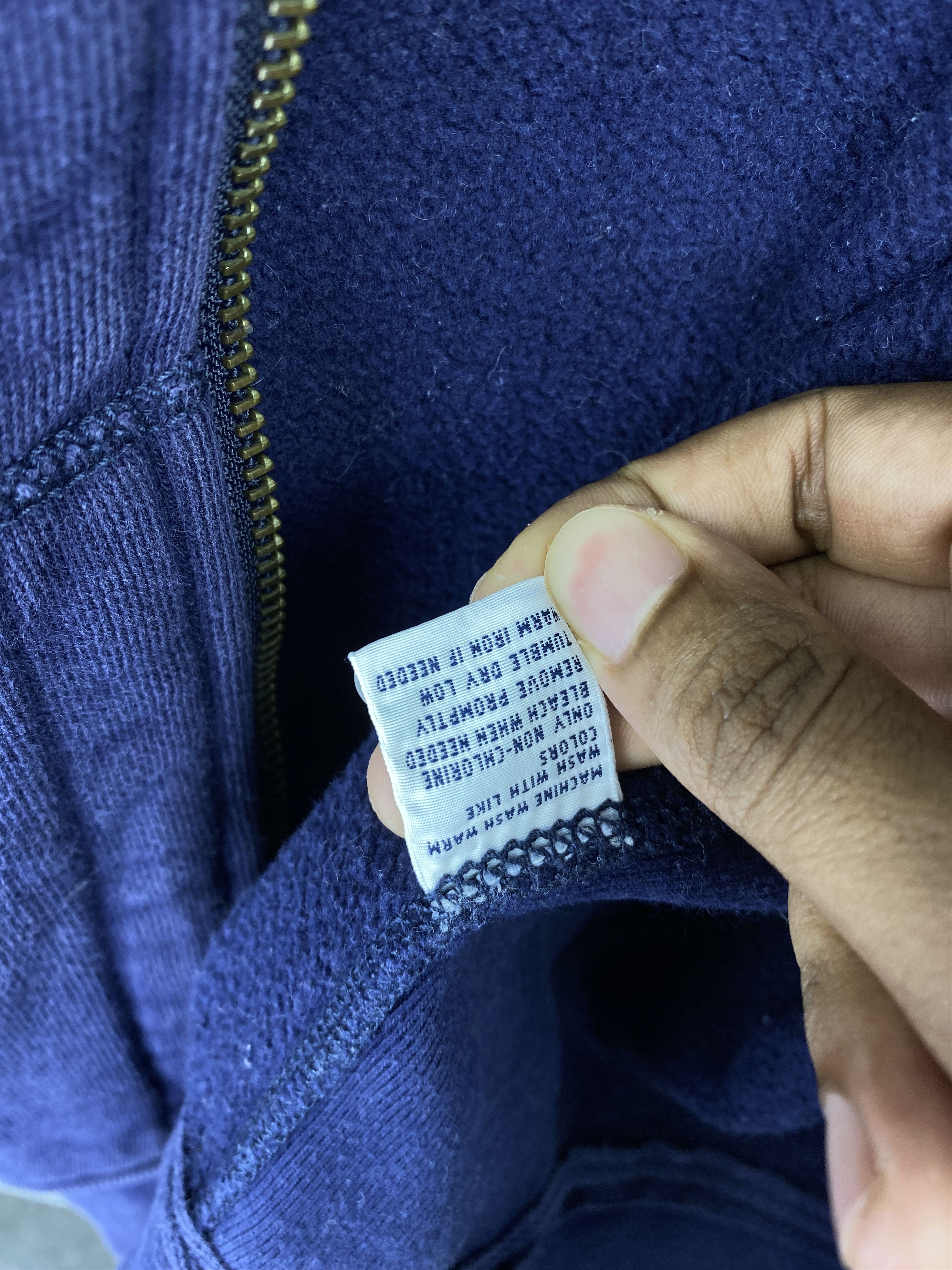 Polo Ralph Lauren Vintage Polo Ralph Lauren Zipper Up Faded Hoodie SH0451 Size US XXL / EU 58 / 5 - 9 Thumbnail