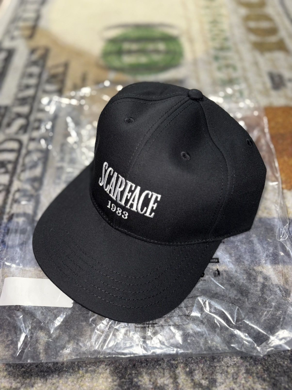 帽子 Kith Scarface Twill Aaron Cap Black Kith for Scarface Twill Aaron Cap - Black
