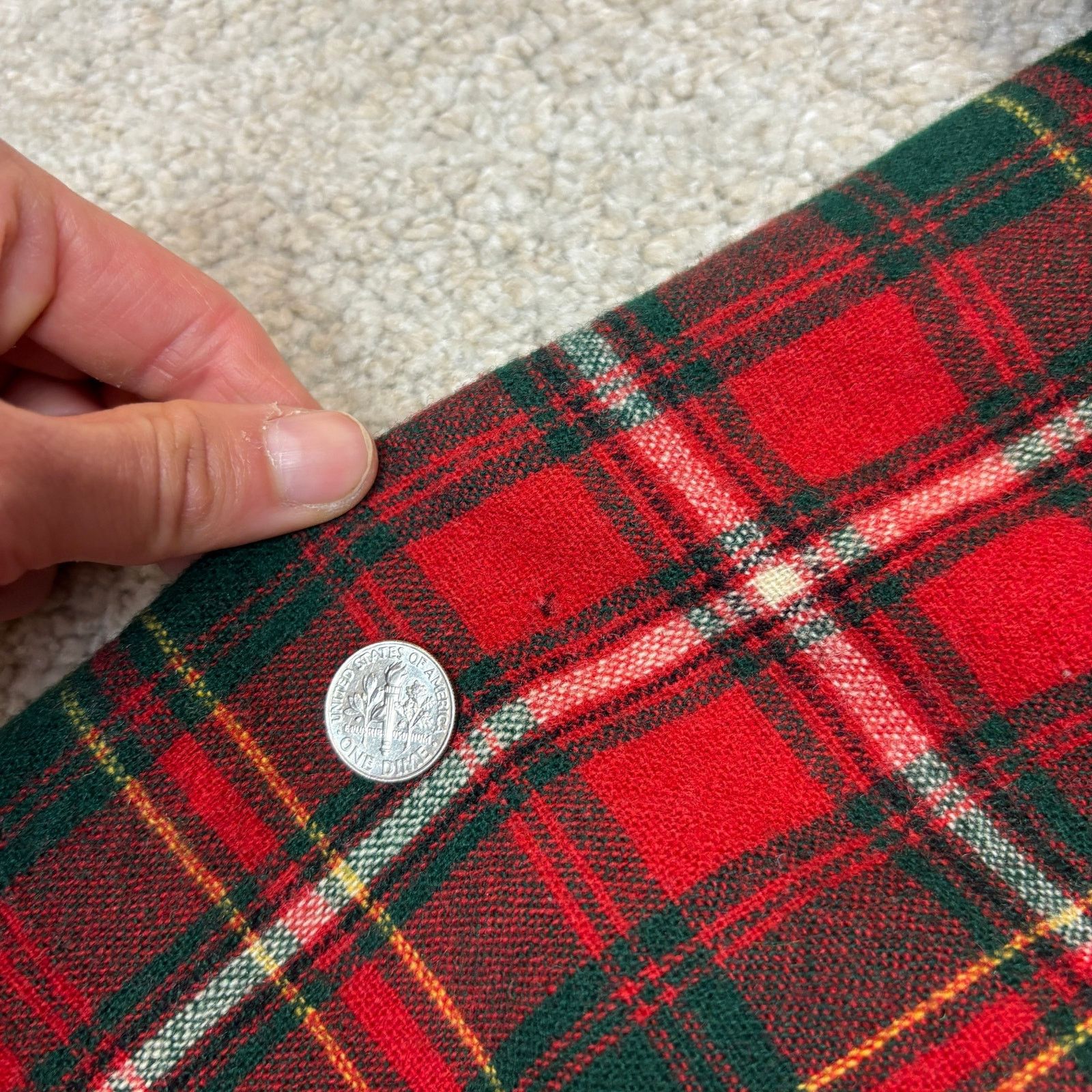 Vintage × Woolrich Woolen Mills Vintage 70s 80s Woolrich Wool Flannel Button Up Shirt Mens S Size US S / EU 44-46 / 1 - 7 Thumbnail