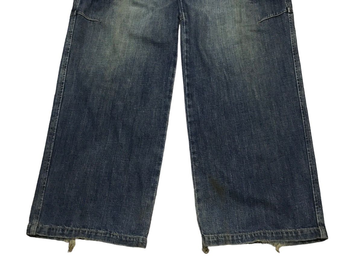14th Addiction Rare Design Vintage Conus Avant Garde Tactical Jeans 1990s Size US 34 / EU 50 - 5 Thumbnail