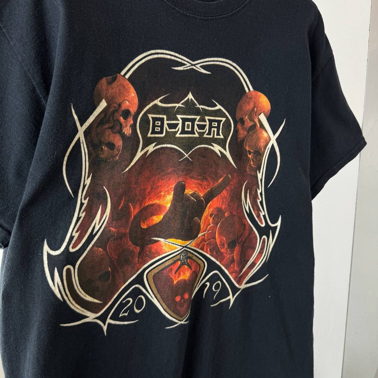 Band Tees Rock 🤘T-shirt Tour Tee BDA Bloodstock Open Air Skull Size US L / EU 52-54 / 3 - 5 Thumbnail
