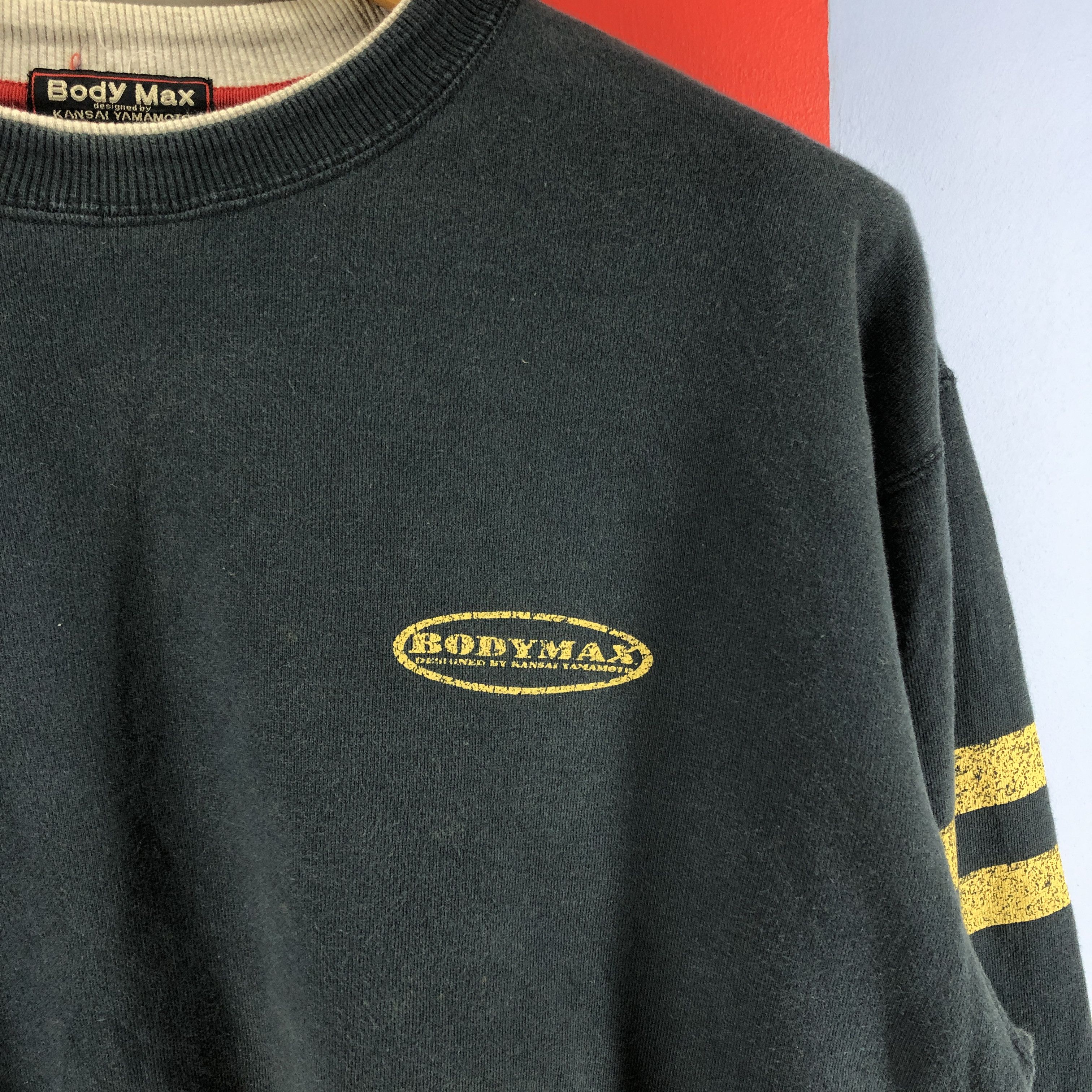 Kansai Yamamoto BODY MAX by KANSAI YAMAMOTO Women Sweatshirt #0766/M Size L / US 10 / IT 46 - 2 Thumbnail