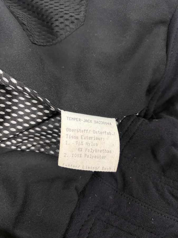 Marithe + Francois Girbaud 2000s Marithé + François Girbaud Active Black Windbreaker Nylon Gothic Jacket Size US M / EU 48-50 / 2 - 9 Thumbnail