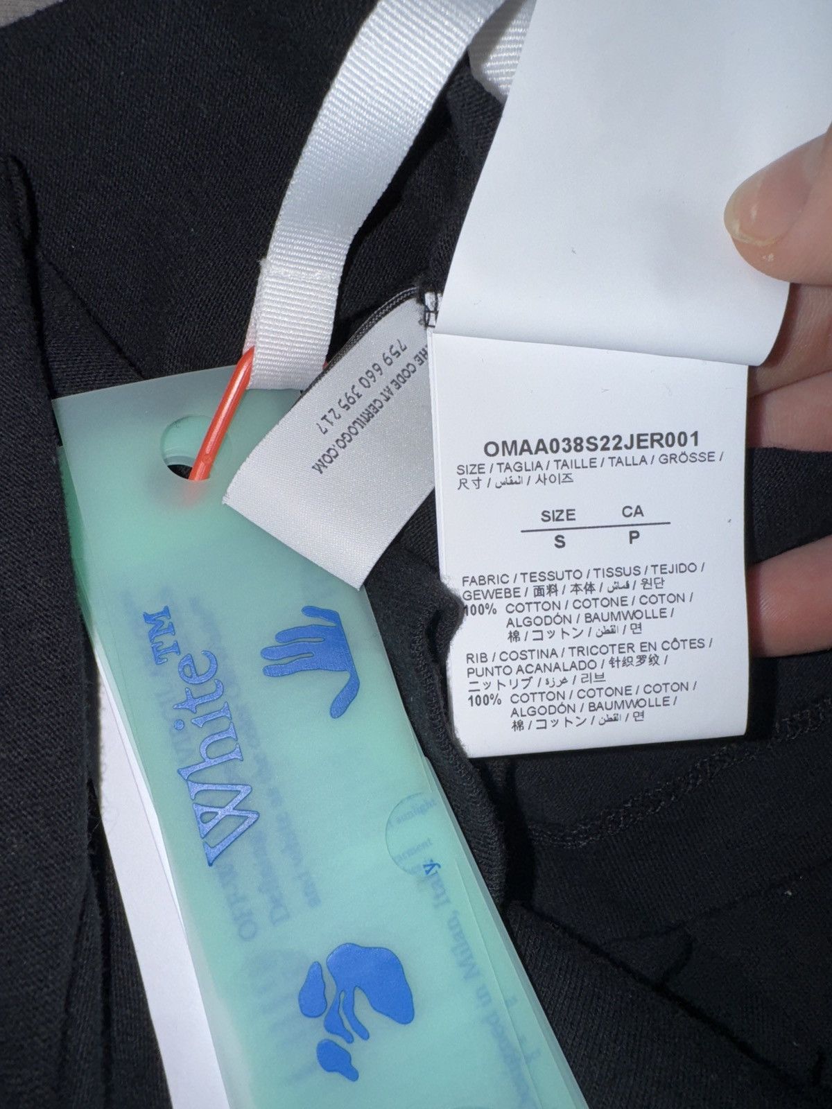 Off-White × Virgil Abloh OFF-WHITE T-SHIRT Size US L / EU 52-54 / 3 - 7 Thumbnail