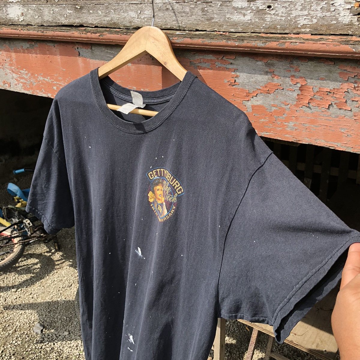 Vintage 🔥Steals🔥 Vintage y2k Faded Bike Week Gettysburg Pennsylvania Size US XL / EU 56 / 4 - 12 Thumbnail