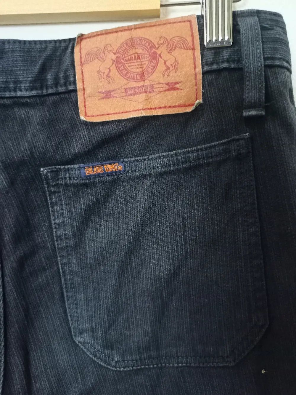 Blue Blue Japan Vintage BLUE WAY Classic Bushpants Corduroy Flare Jeans Size US 30 / EU 46 - 14 Thumbnail