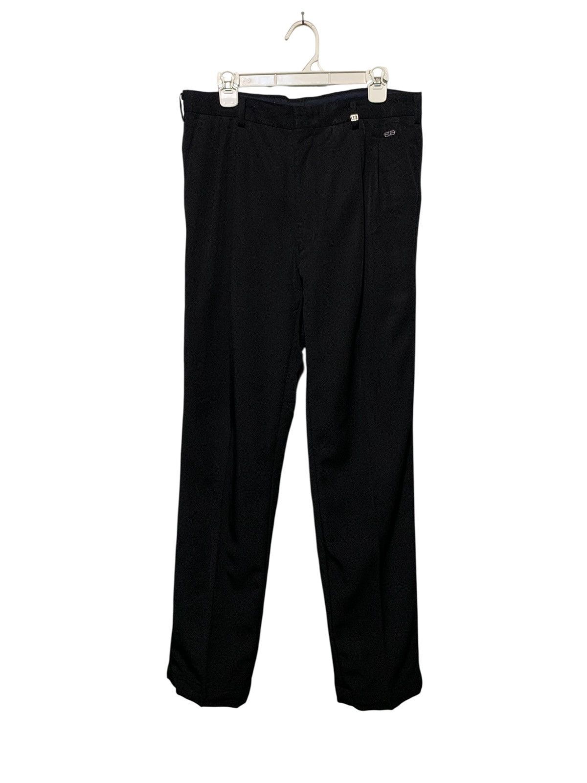 Balenciaga 90s Balenciaga double logo golf trouser Size US 32 / EU 48 - 1 Thumbnail