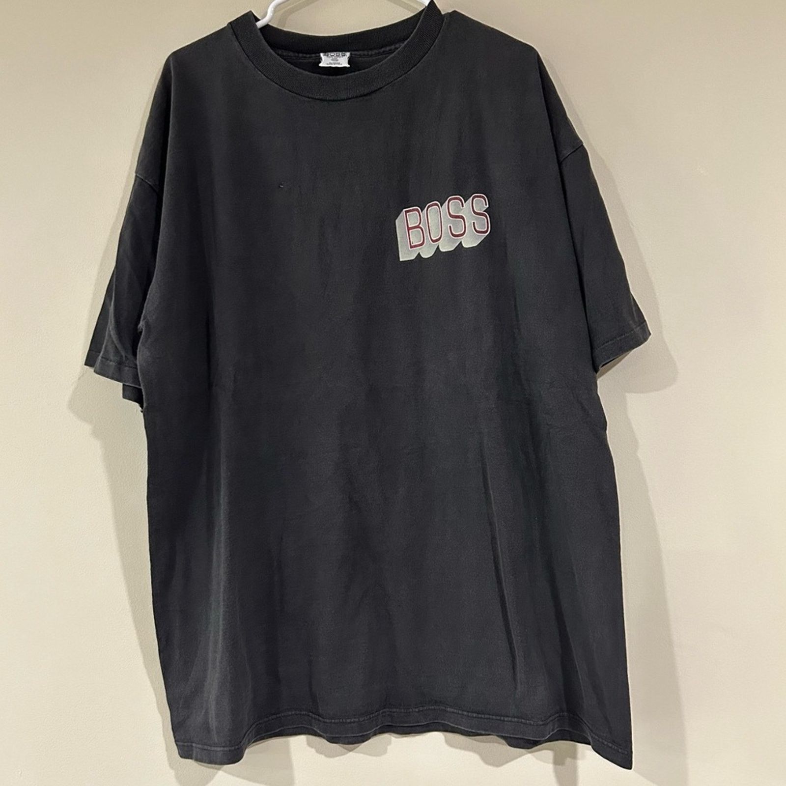 Other Vintage Boss Logo Faded Shirt Size US XXL / EU 58 / 5 - 1 Thumbnail
