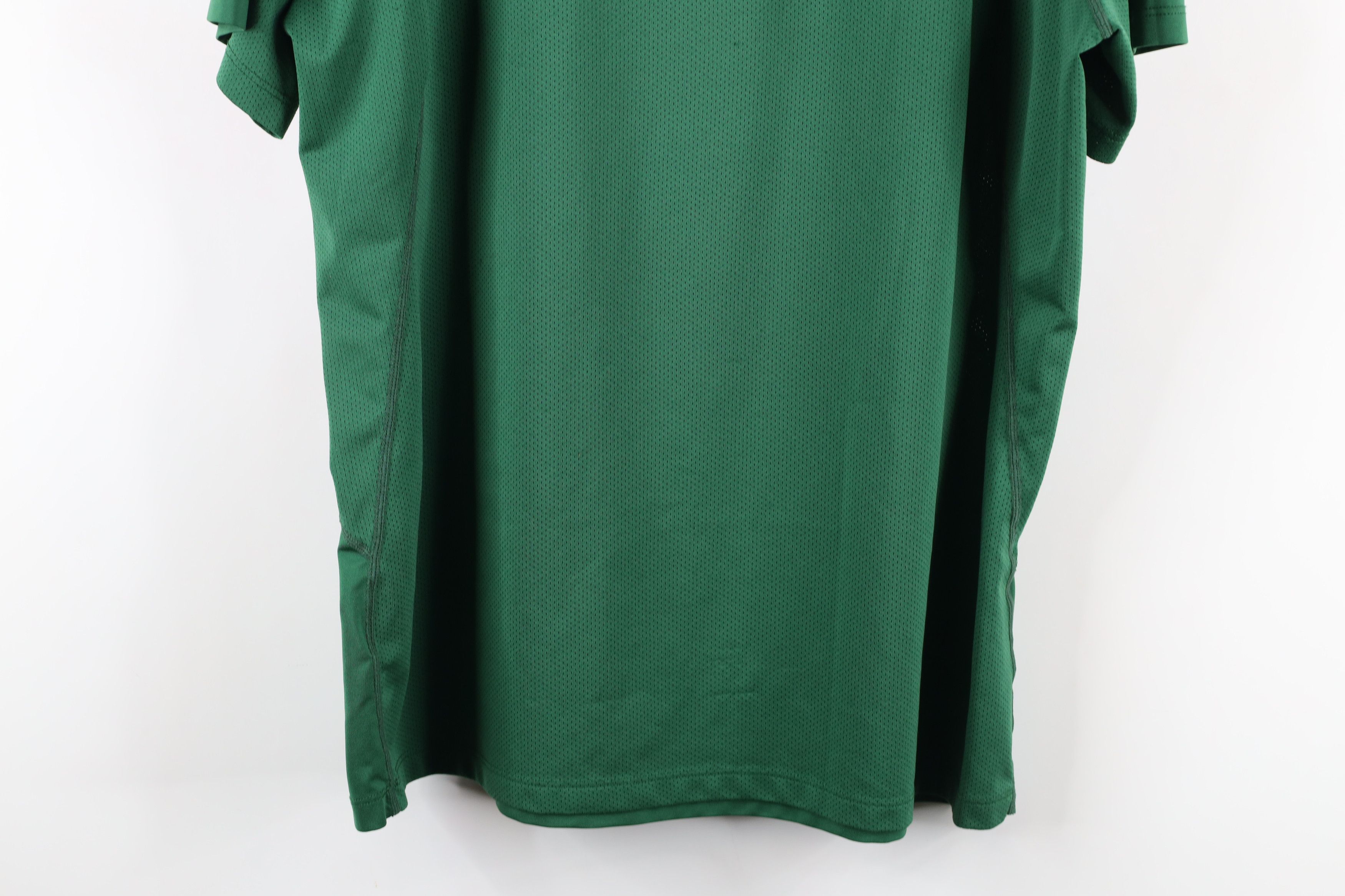 Vintage Nike Pro Combat Fitted Training Short Sleeve T-Shirt Green Size US XL / EU 56 / 4 - 13 Thumbnail