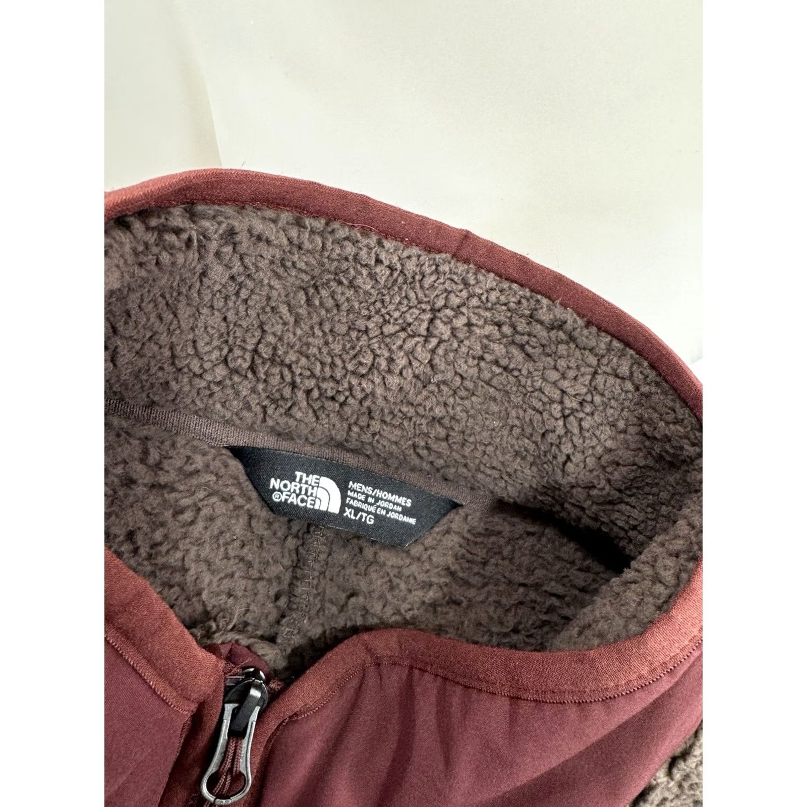 The North Face The North Face Jacket Mens XL Brown High Pile Sherpa Fur Pullover EXCELLENT Size US XL / EU 56 / 4 - 3 Thumbnail