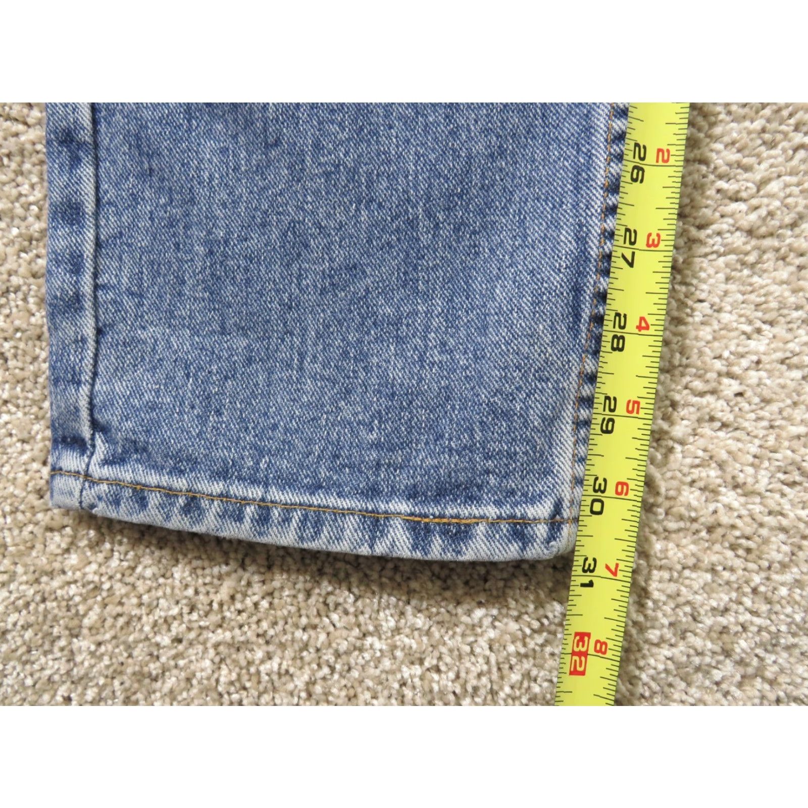 Levi's VINTAGE Levi's 550 Jeans Denim Straight 34x31 Blue Men's Regular Vintage 90s? (adjusted) Size US 34 / EU 50 - 4 Thumbnail
