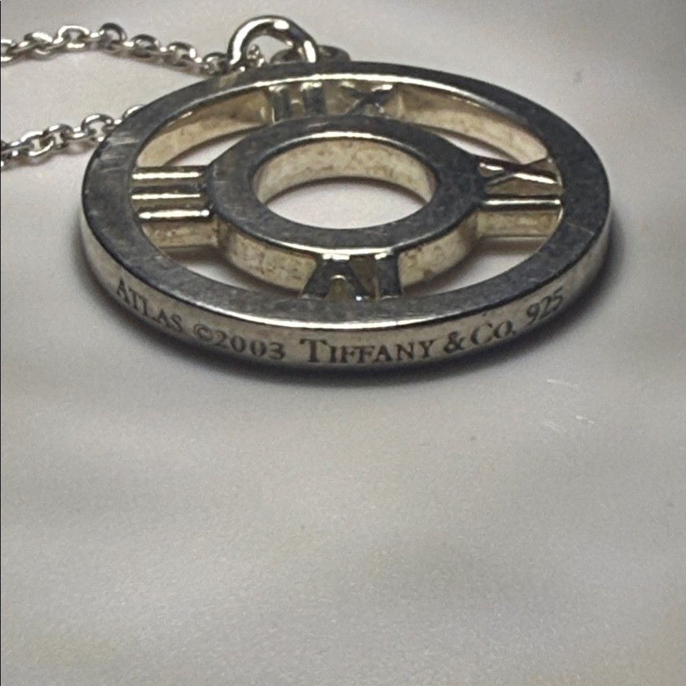 Tiffany & Co. Tiffany & Co. Atlas Roman Numeral Pendant Necklace | Sterli Size ONE SIZE - 4 Thumbnail