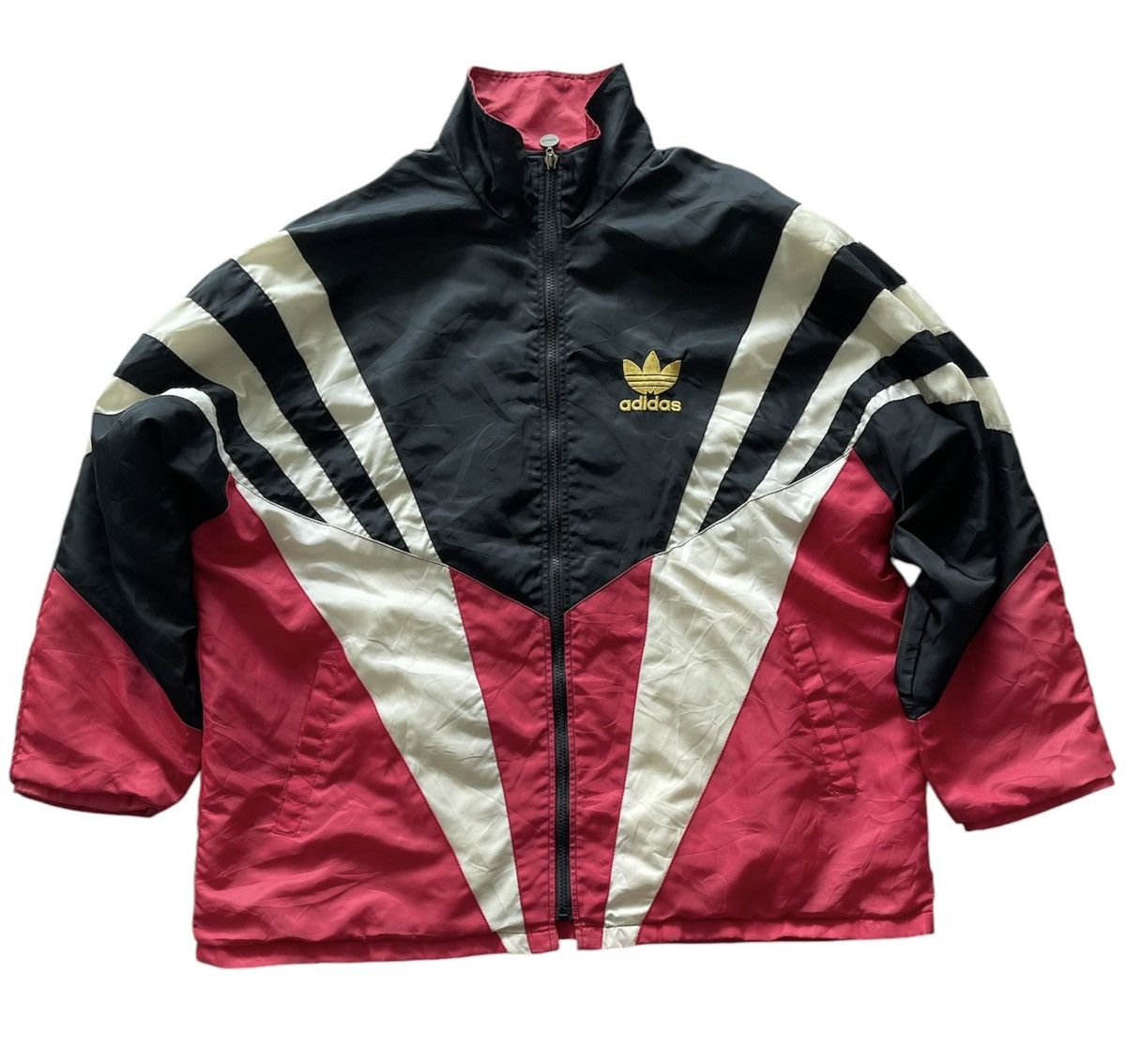 Adidas × Vintage Vintage Adidas Jacket 90s Size US L / EU 52-54 / 3 - 1 Thumbnail