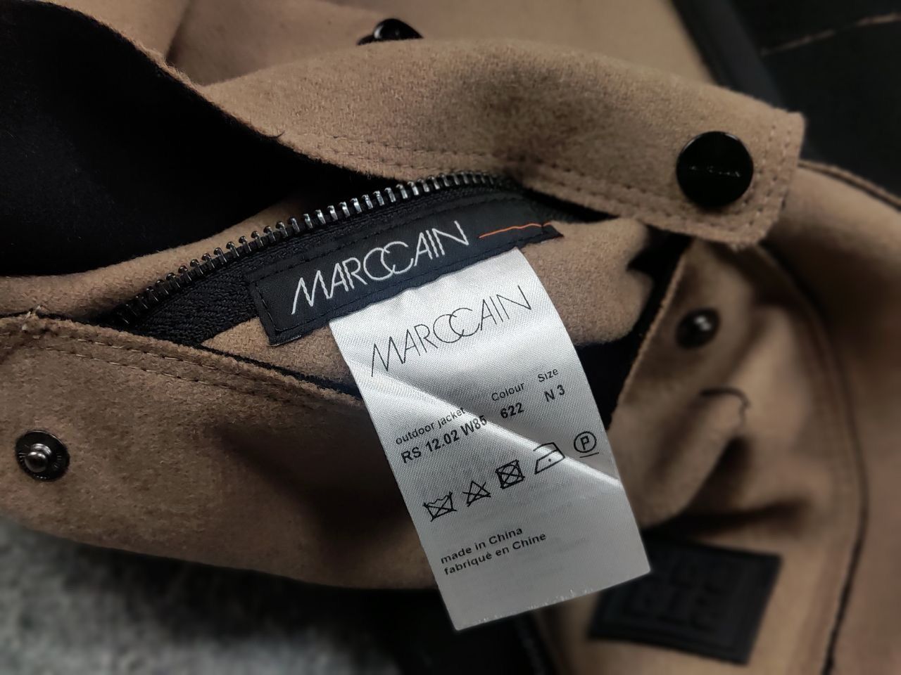 Other Marc Cain Design Reversible Coat Hooded Classic Jacket Size XL / US 12-14 / IT 48-50 - 21 Thumbnail