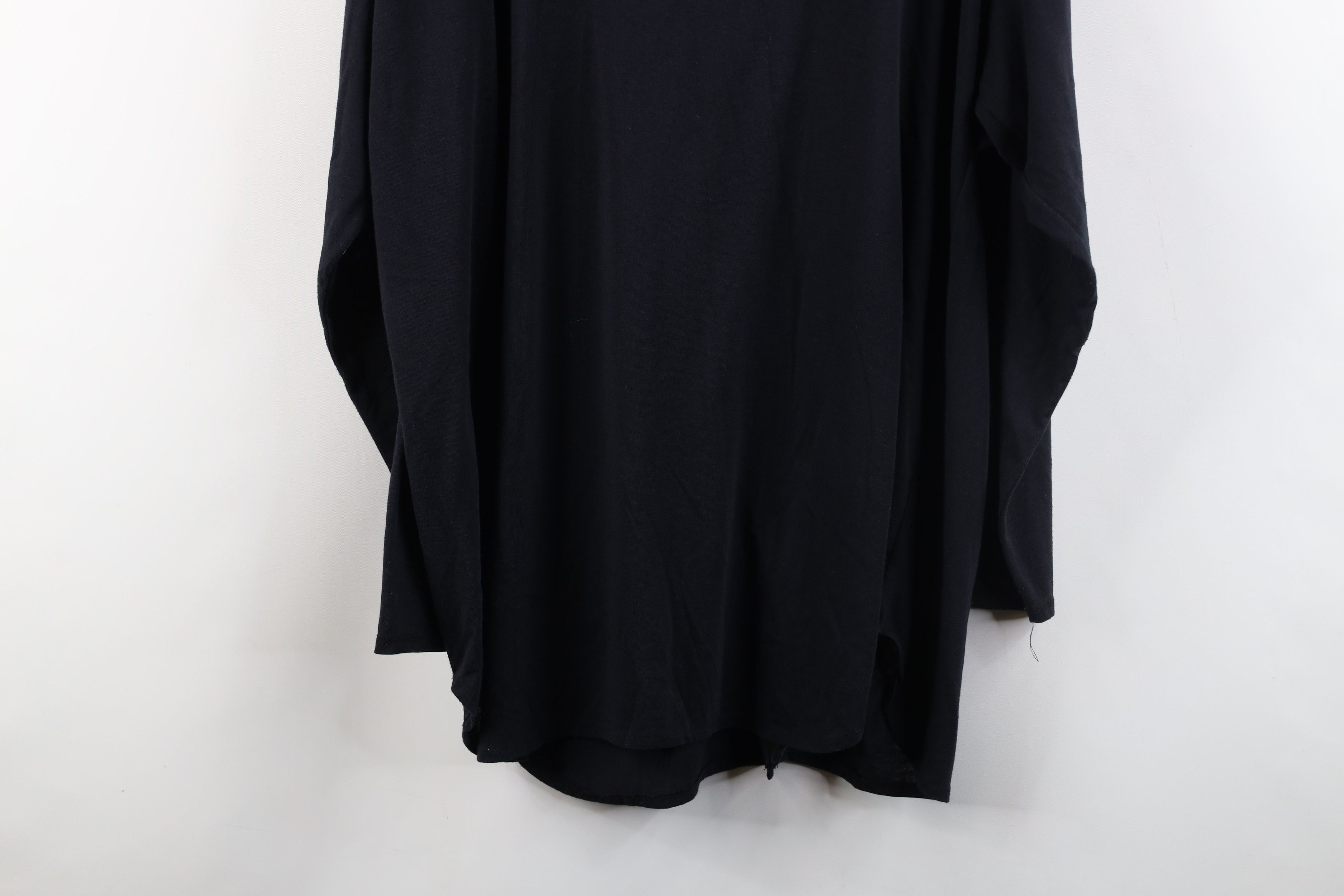 Express × Vintage Vintage 90s Express Knit Collared Button Shirt Black Size US L / EU 52-54 / 3 - 11 Thumbnail