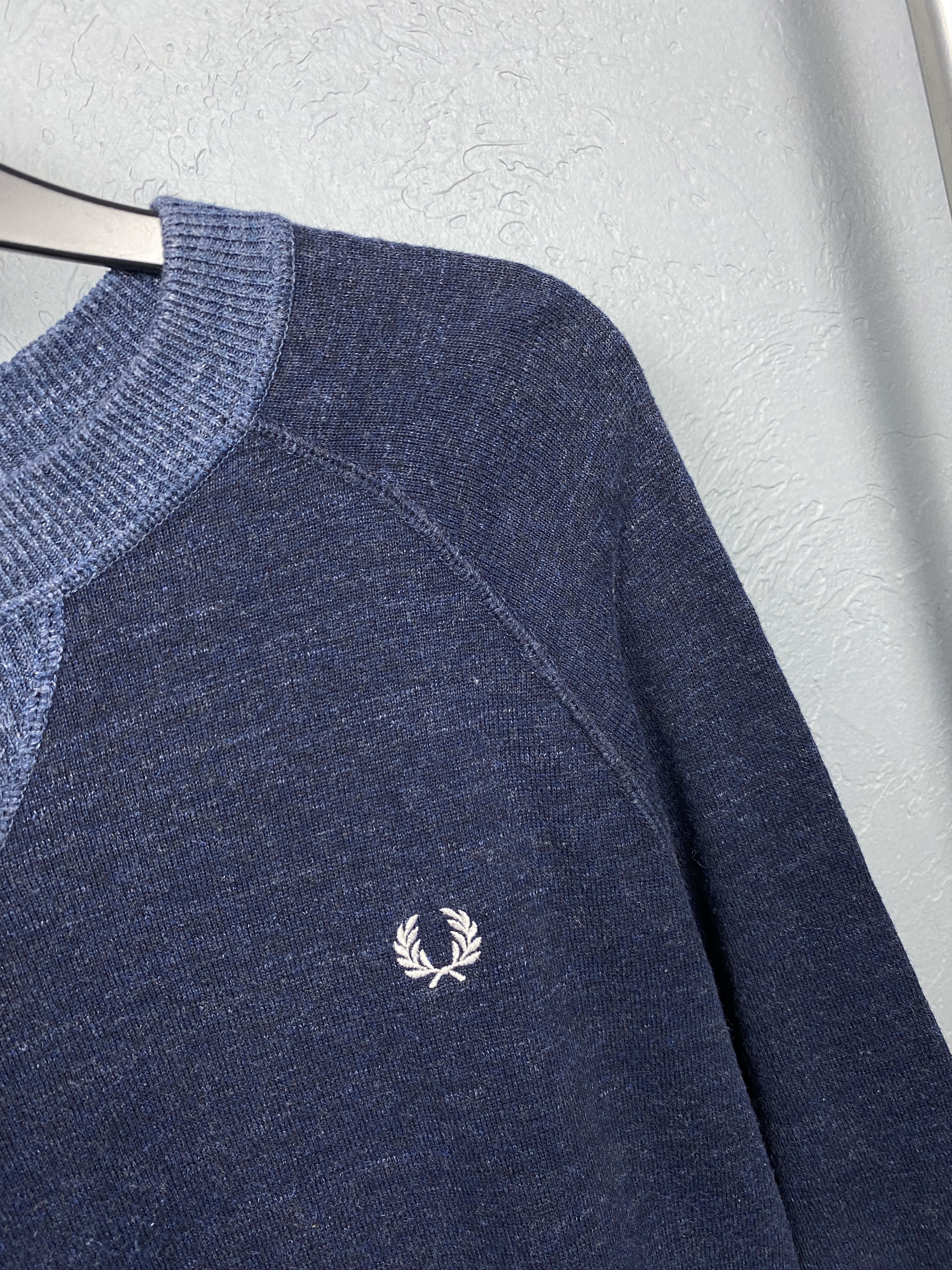 Fred Perry Fred Perry Vintage Mens Crew Neck Sweater Size US M / EU 48-50 / 2 - 3 Thumbnail