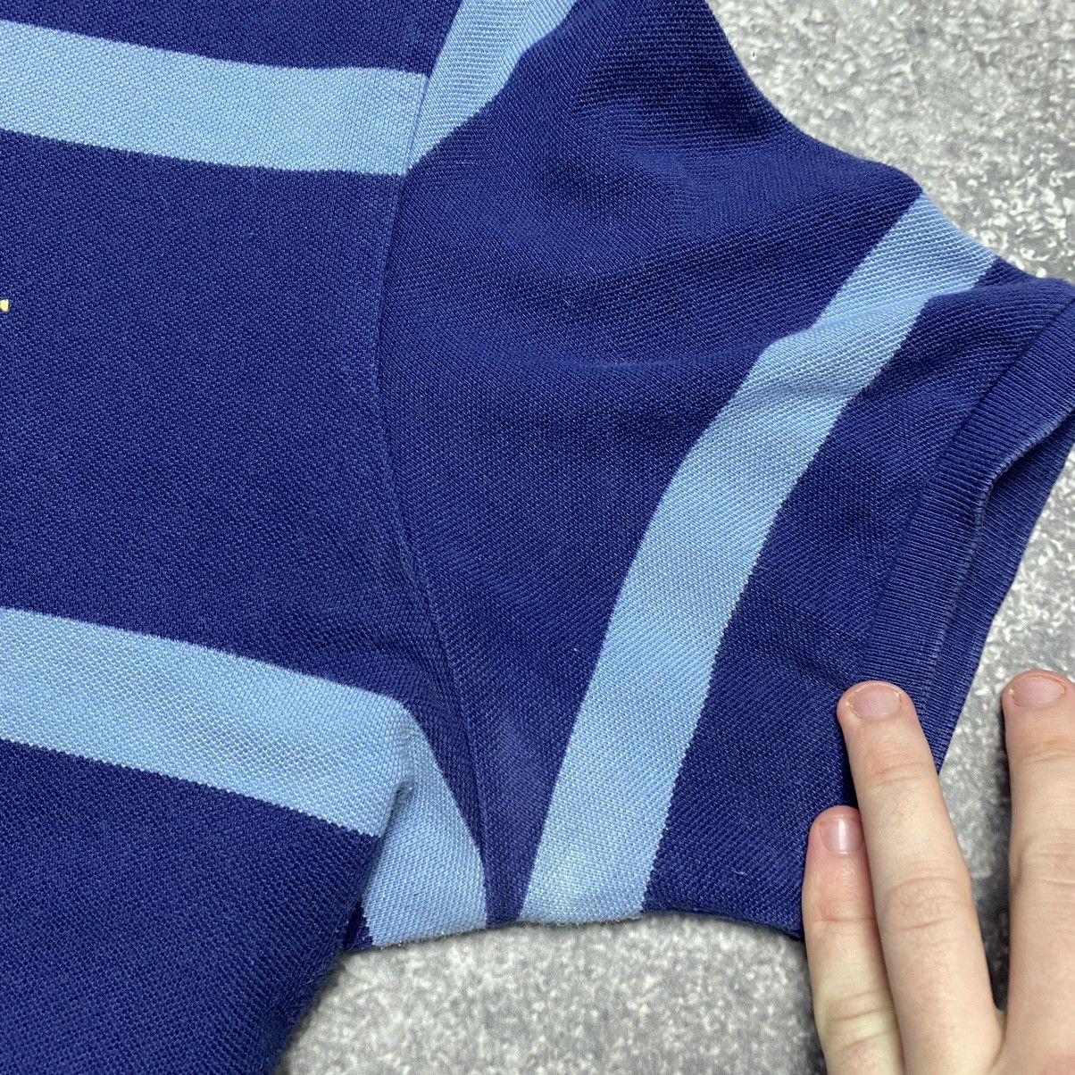 Polo Ralph Lauren × Vintage Vintage Polo Ralph Lauren Small logo Opium multicolour polo Size US L / EU 52-54 / 3 - 5 Thumbnail