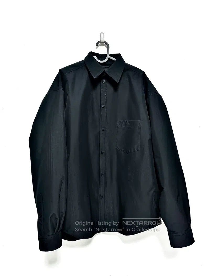 Balenciaga Quilted Shirt Jacket Puffer Coat