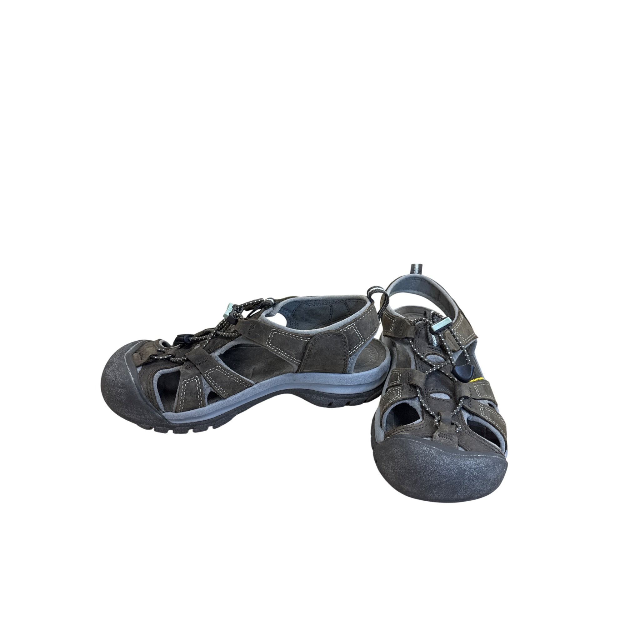 KEEN Keen Mens Brown Leather Hiking Sandals Shoes size 8 SKU 8236 Size US 8 / EU 41 - 2 Thumbnail