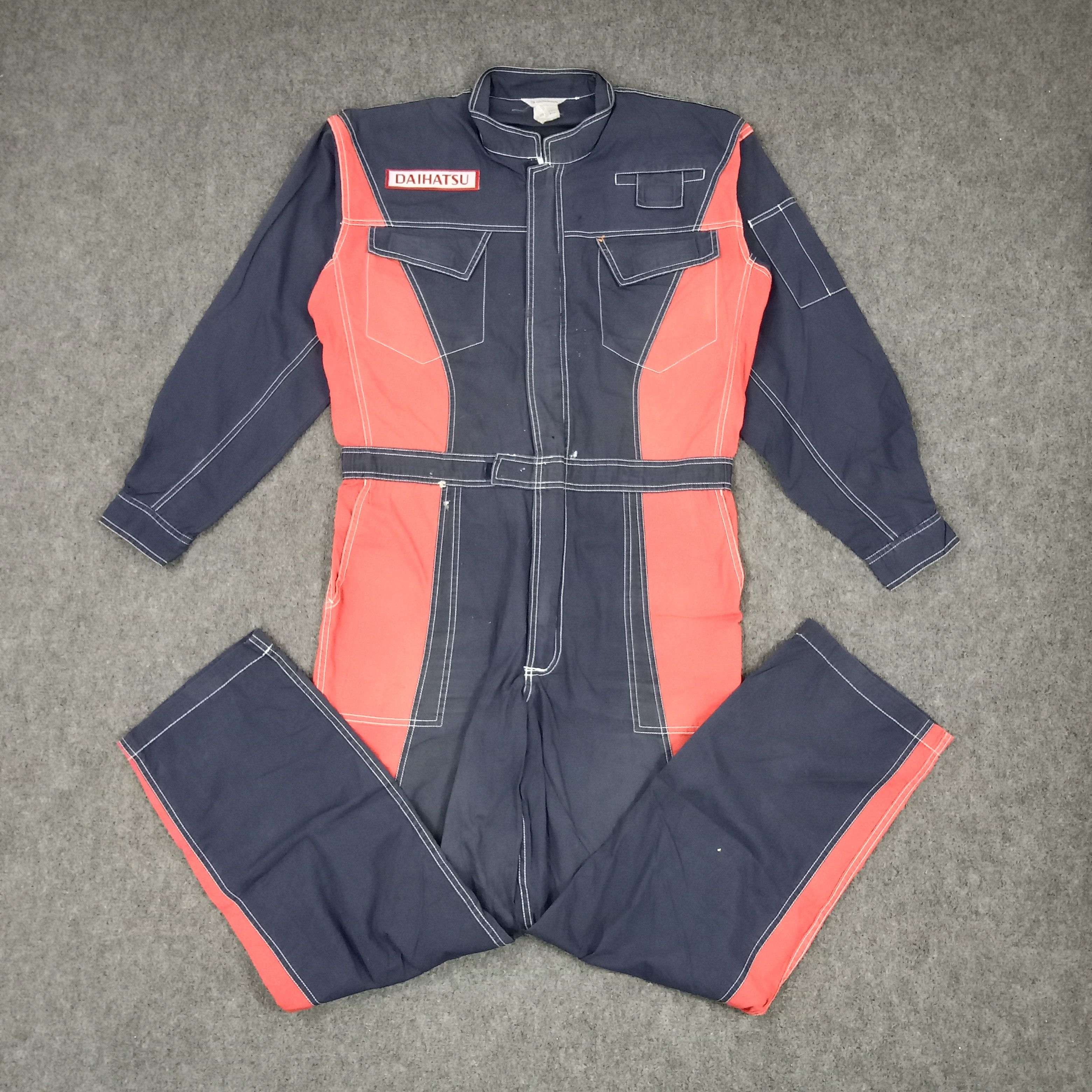 Japanese Brand × Vintage DAIHATSU Japanese Brand Motorsports coverall Jacket Size US L / EU 52-54 / 3 - 4 Thumbnail