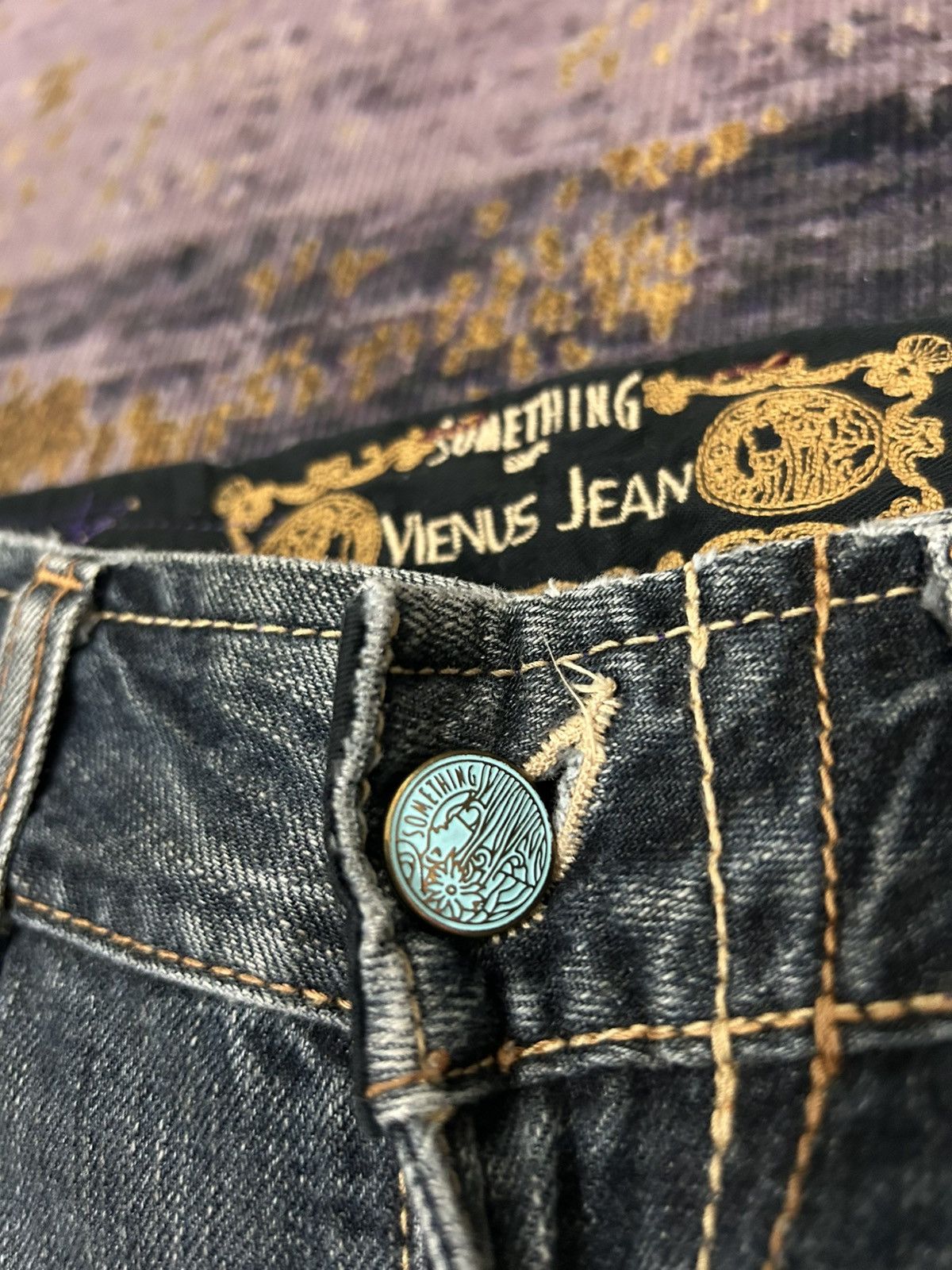 Edwin Vintage Venus Something Edwin Washed Flare Jeans Size US 30 / EU 46 - 12 Thumbnail