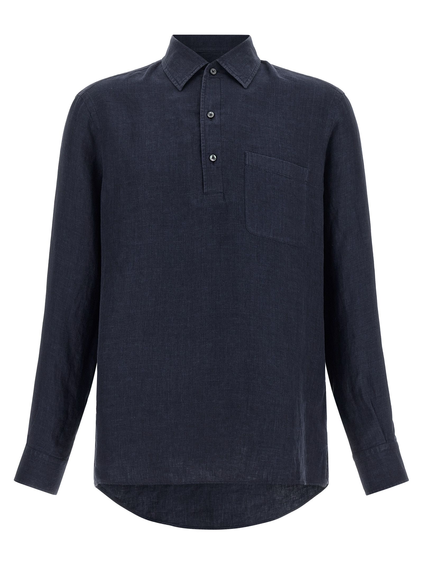 Ermenegildo Zegna Polo Oasi Lino Size US XL / EU 56 / 4 - 1 Thumbnail