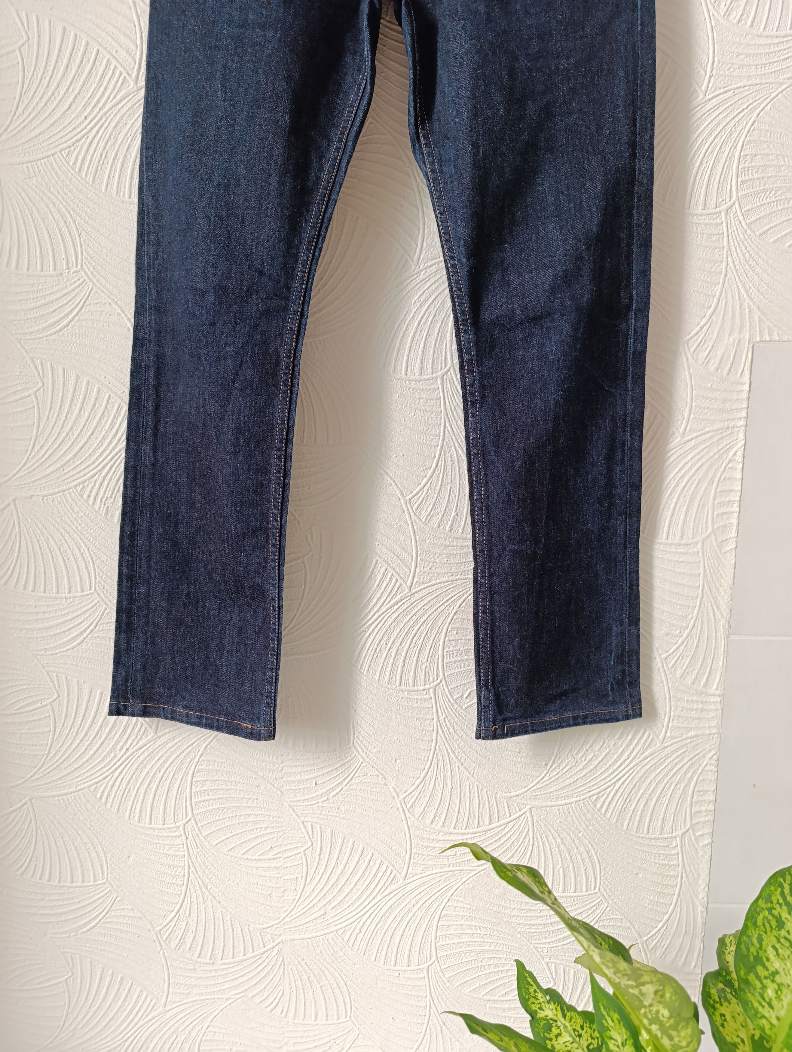Designer PRADA SLIM-FIT MID-RISE JEANS NAVY Size US 31 - 9 Thumbnail