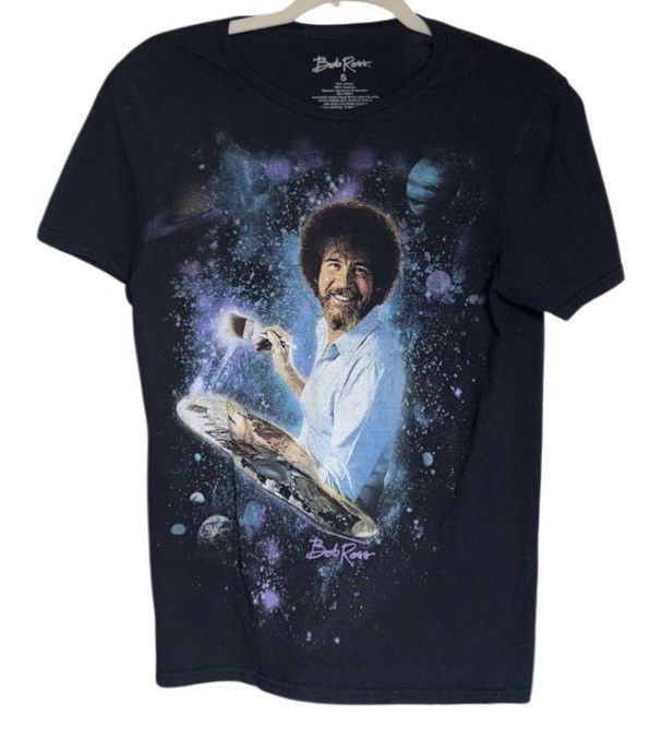 Vintage Vintage Bob Ross Magic Space Galaxy T-Shirt Size US S / EU 44-46 / 1 - 2 Thumbnail
