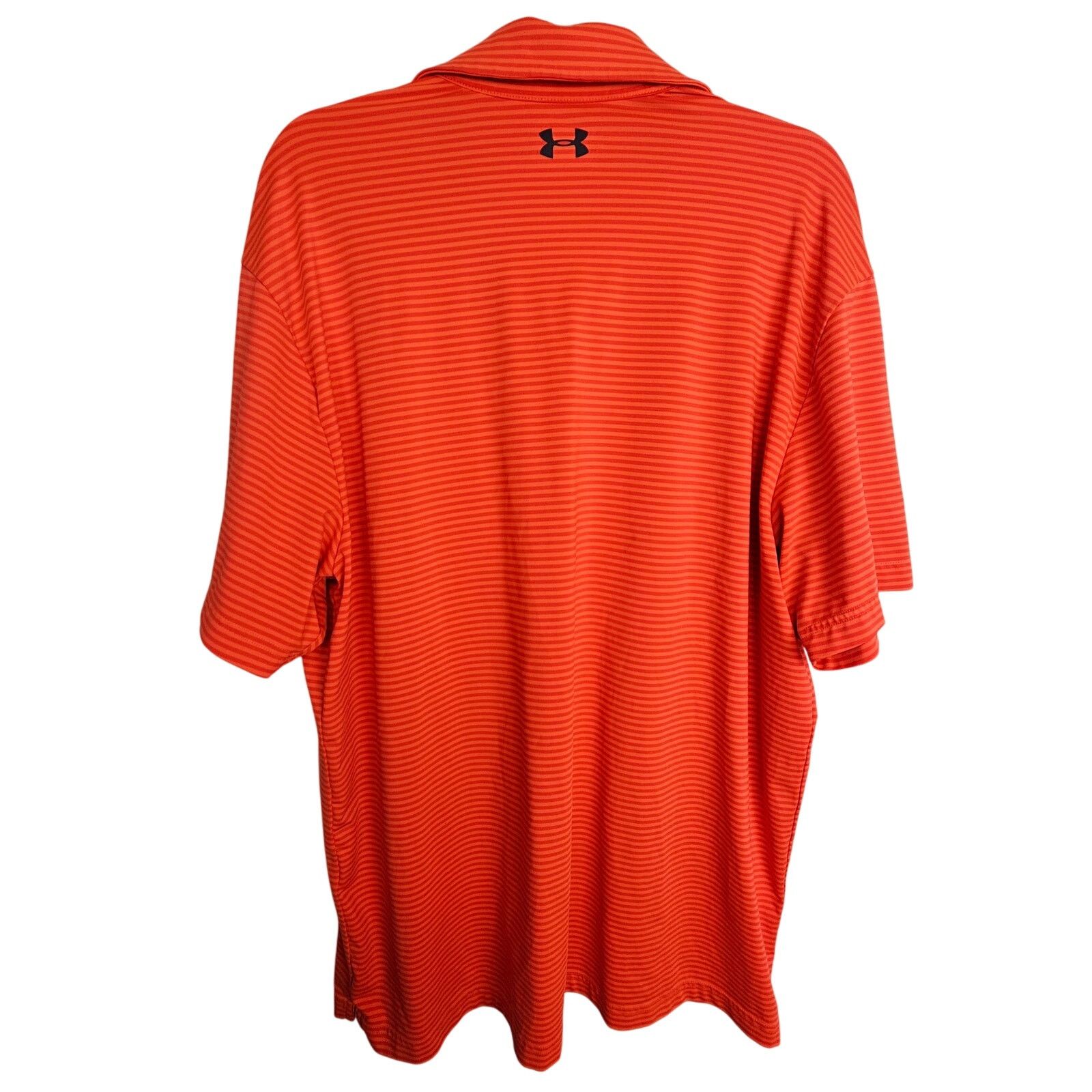 Under Armour Under Armour Striped Golf Polo Shirt XL Heatgear Athletic Size US XL / EU 56 / 4 - 7 Thumbnail