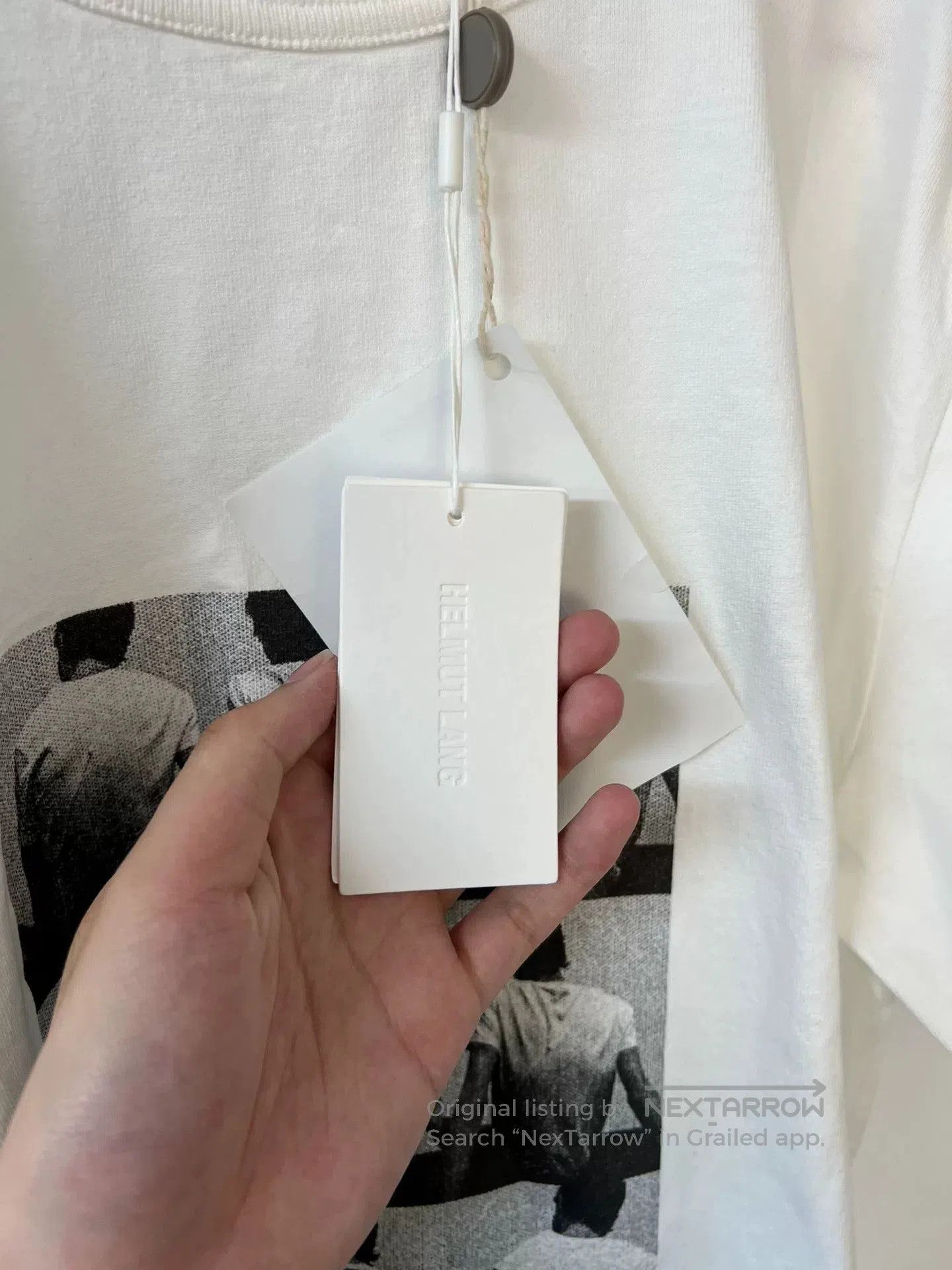 Helmut Lang Helmut Lang Portrait Print T-Shirt. Size US L / EU 52-54 / 3 - 4 Thumbnail