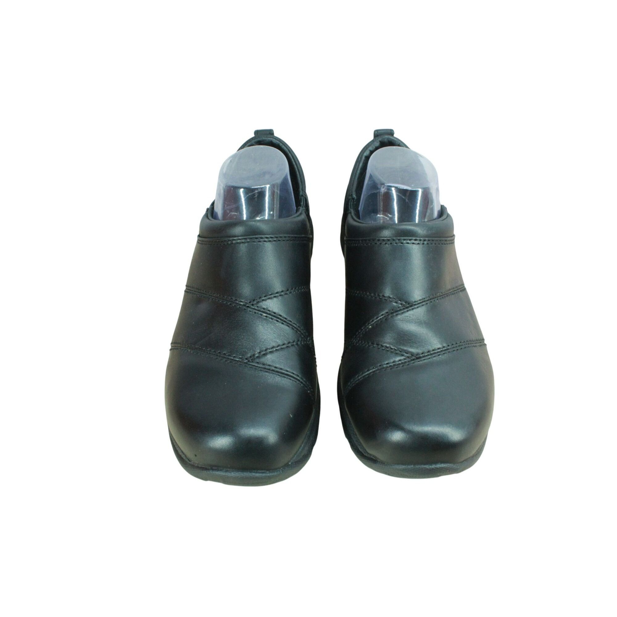 L.L. Bean LL Bean Women's Black Leather Comfort Moccasin Loafers Size US 10 / IT 40 - 5 Thumbnail