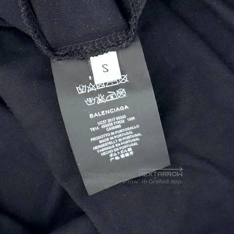 Balenciaga Balenciaga Gradient Logo Short Sleeve Tee. Size US S / EU 44-46 / 1 - 4 Thumbnail