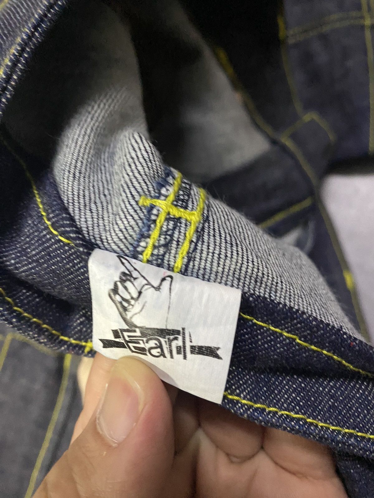 Japanese Brand Rare Monsteat by Momotaro Baggy Denim Jeans Size US 36 / EU 52 - 12 Thumbnail