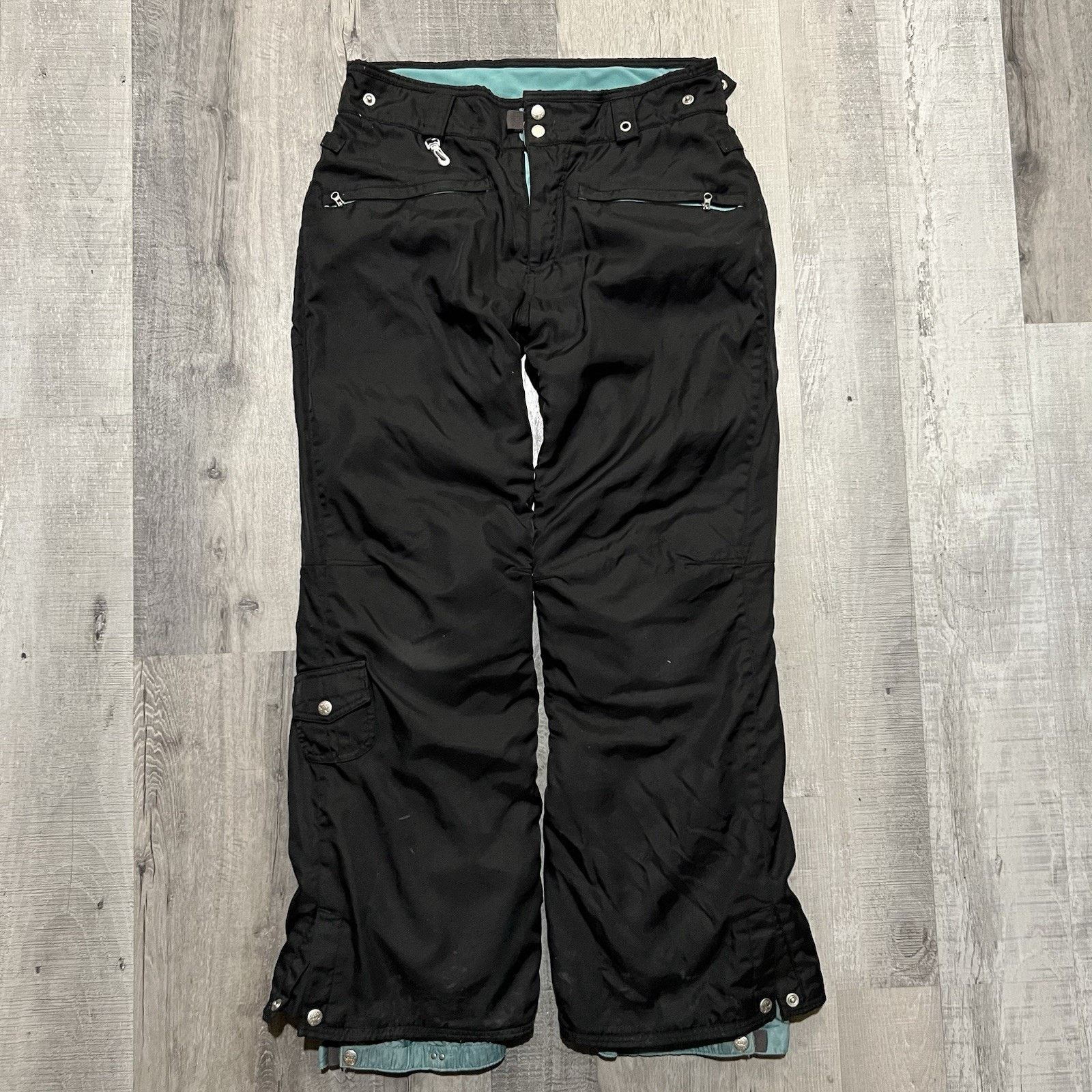 686 686 Mannual Baggy Snow Pants Black Snowboard Ski Winter Size US 34 / EU 50 - 1 Thumbnail