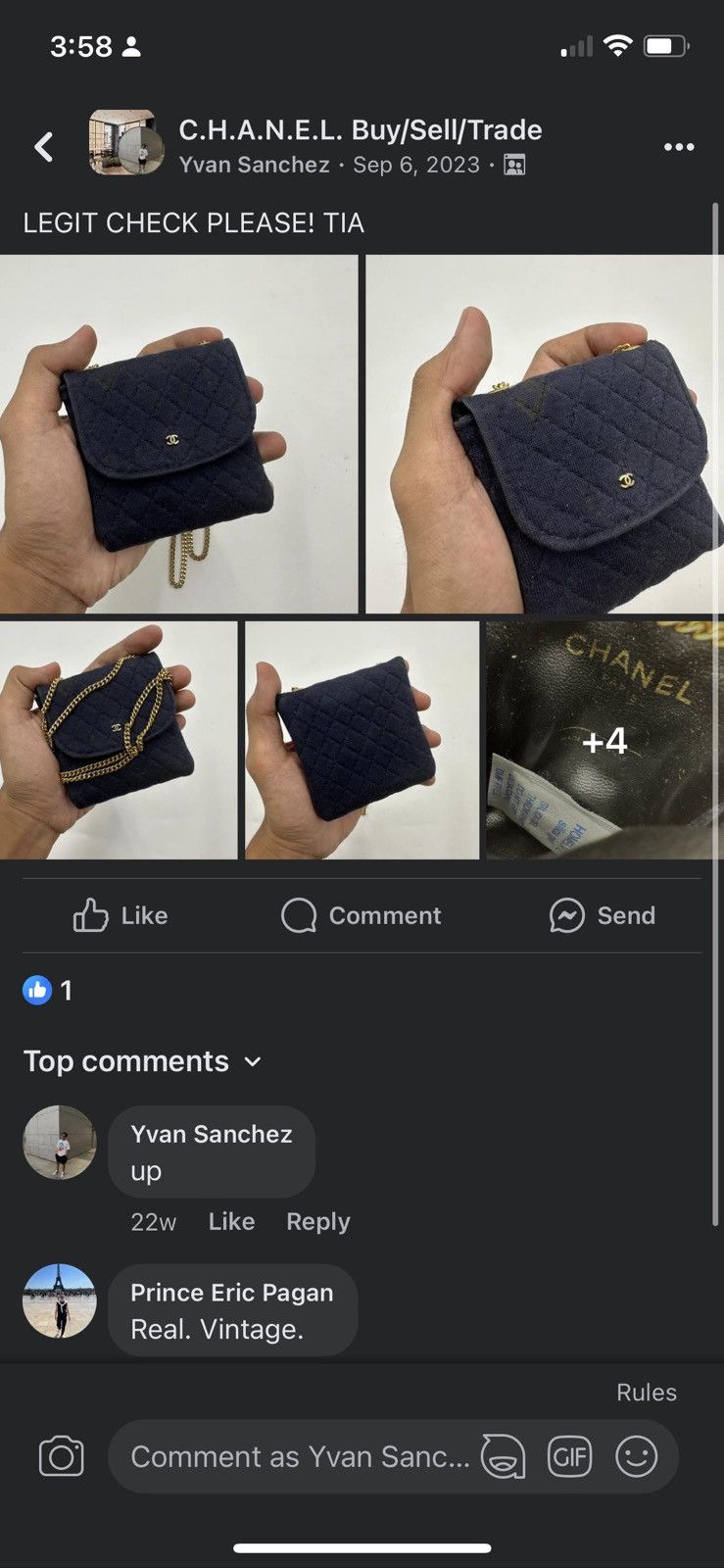 Chanel CHANEL Micro Pouch Necklace Size ONE SIZE - 17 Thumbnail