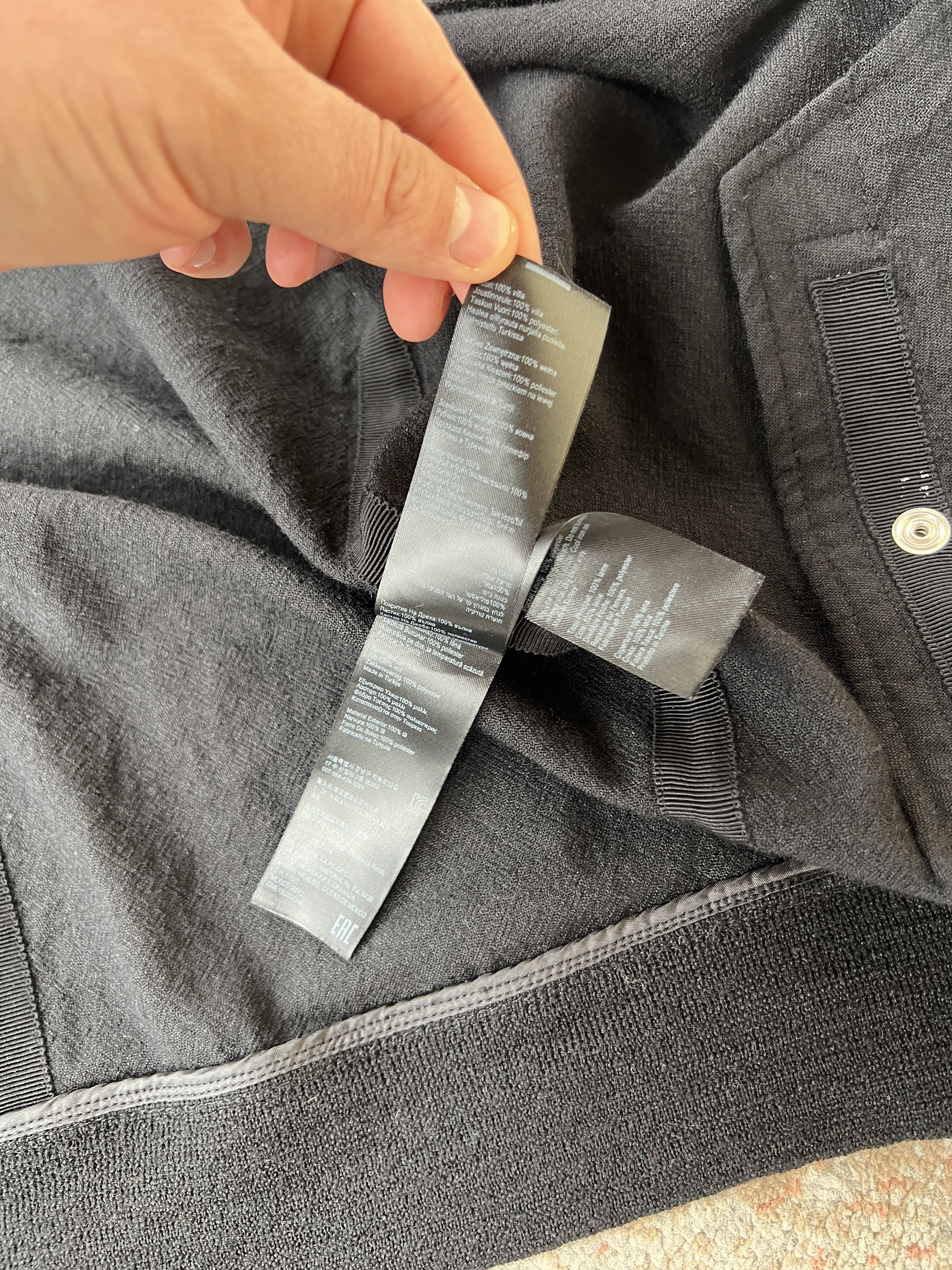 Allsaints Allsaints Wool Bomber Size US M / EU 48-50 / 2 - 9 Thumbnail