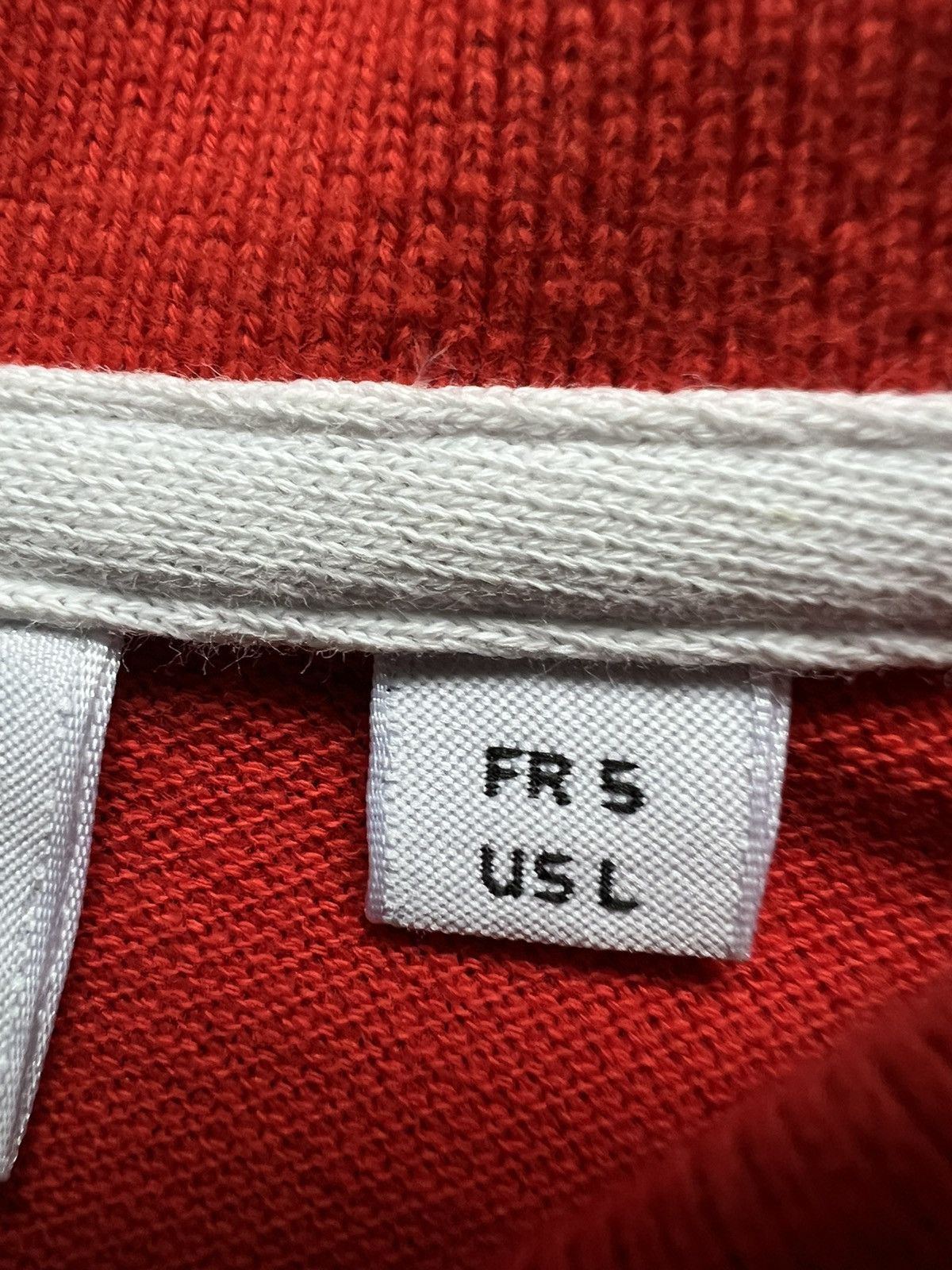 Lacoste 🇨🇭Rare Lacoste Sport SUI Polo Vintage Red Style Chief Keef Size US L / EU 52-54 / 3 - 11 Thumbnail
