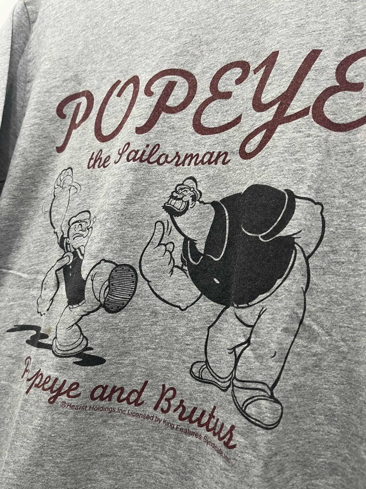 Cartoon Network VTG Popeye The Sailorman Short Sleeve Cartoon Movie Tees Size US XL / EU 56 / 4 - 2 Thumbnail
