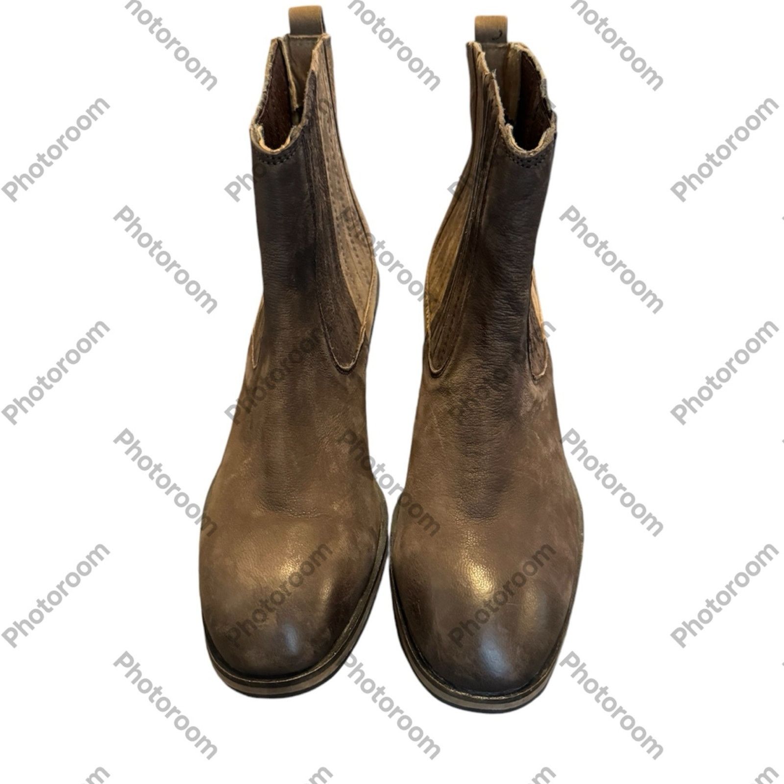 NBDN Nobrandedon Woman’s Rebels ankle two tone boots Size US 8.5 / IT 38.5 - 4 Thumbnail