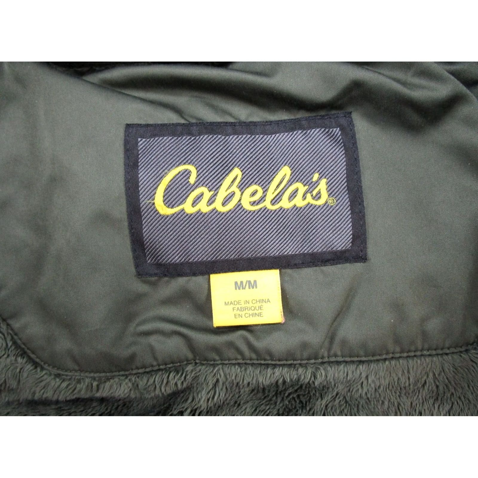 Vintage Cabela's Down Puffer Jacket Womens M Hooded Green Black READ Jacket Puffer Winter Outdoor Womens 90s Size M / US 6-8 / IT 42-44 - 5 Thumbnail
