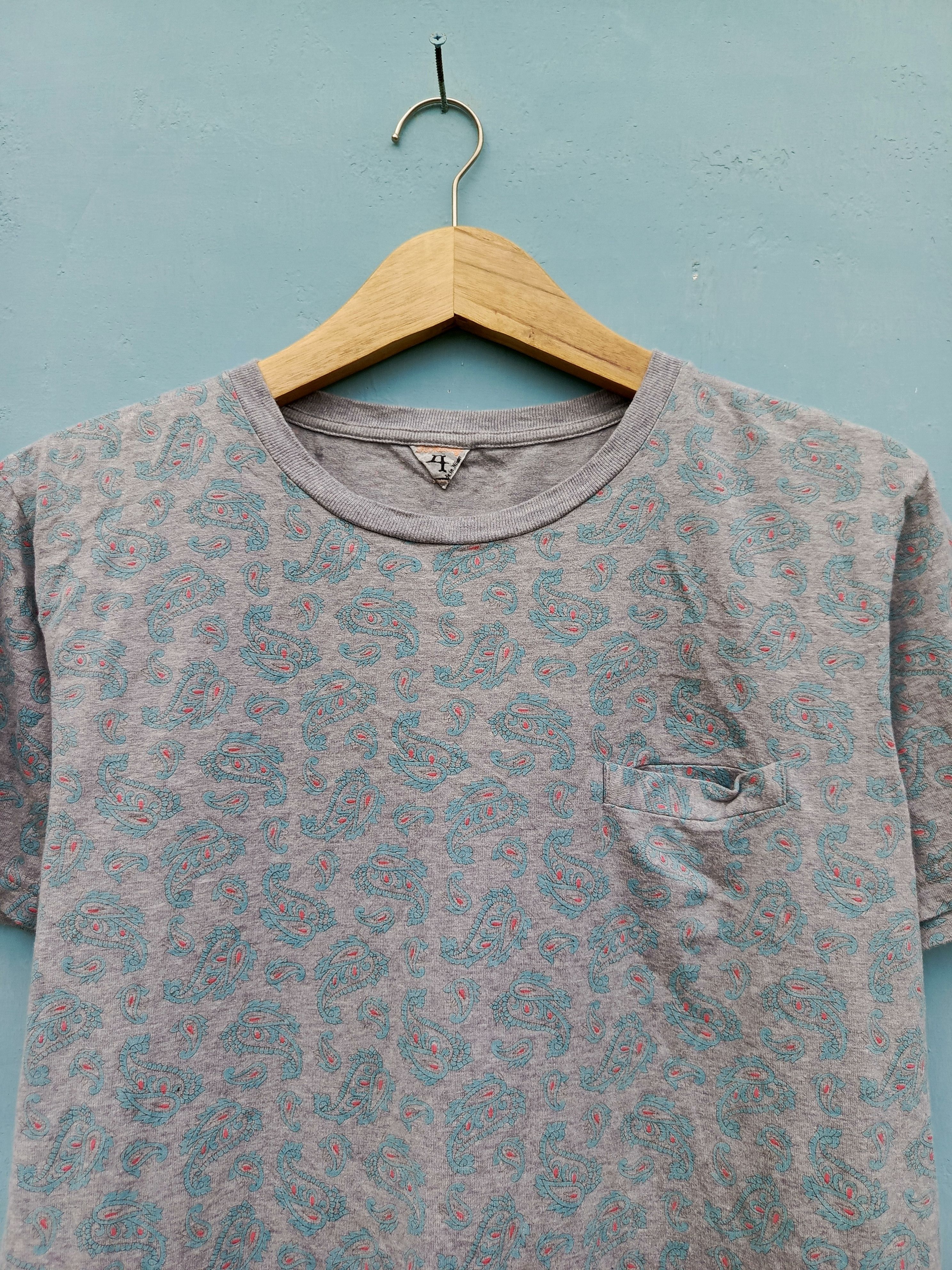 FilMelange FilMelange All Over Pattern Pocket Tee Size M Made in Japan Size US M / EU 48-50 / 2 - 2 Thumbnail