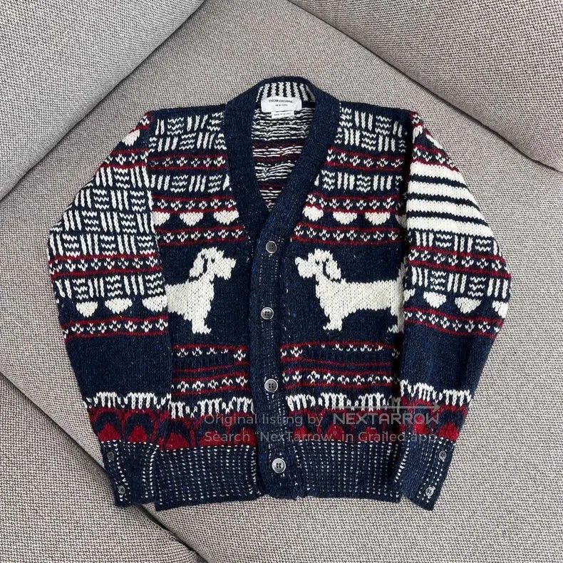 Thom Browne Thom Browne Kongaroo knit cardigan Size US M / EU 48-50 / 2 - 1 Thumbnail