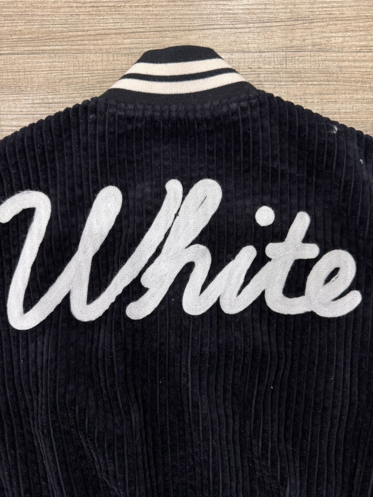Off-White Off-White Conduroy Black Jacket Size XS / US 0-2 / IT 36-38 - 4 Thumbnail